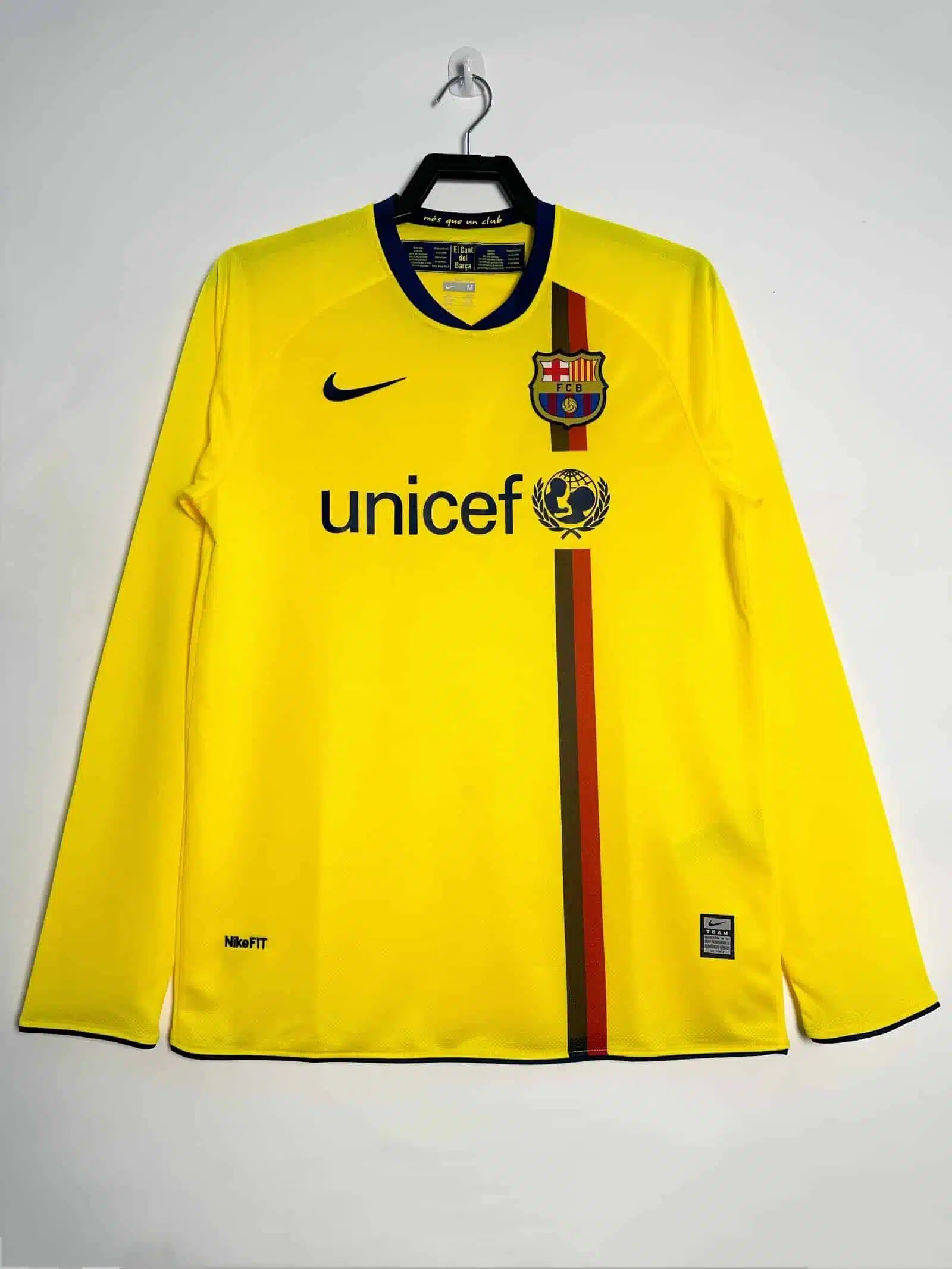 08-09 Barcelona Away Long Sleeve Retro Jersey/08-09巴萨客场长袖