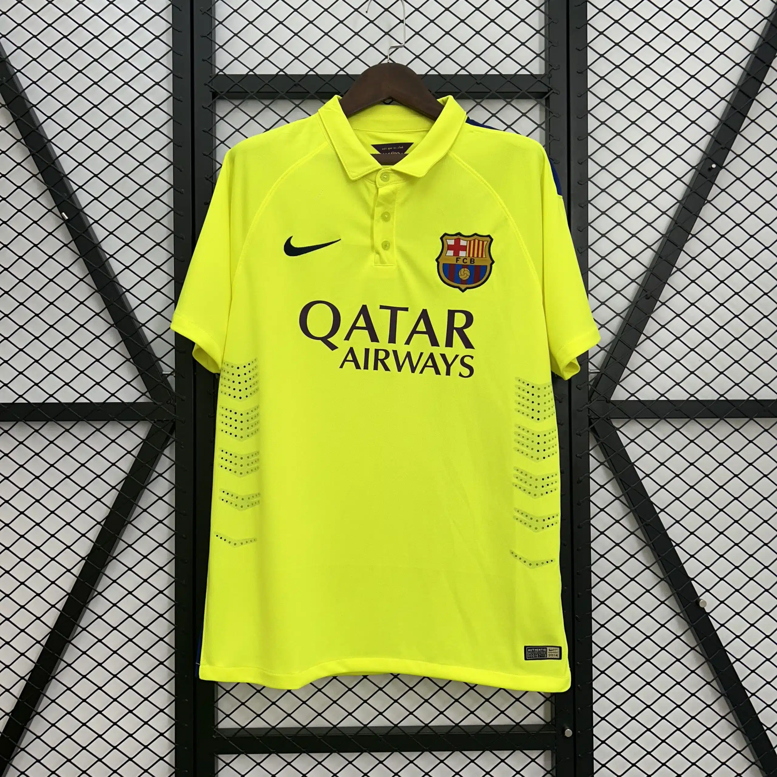 14-15 Barcelona Third Retro Jersey/14-15巴萨第二客场