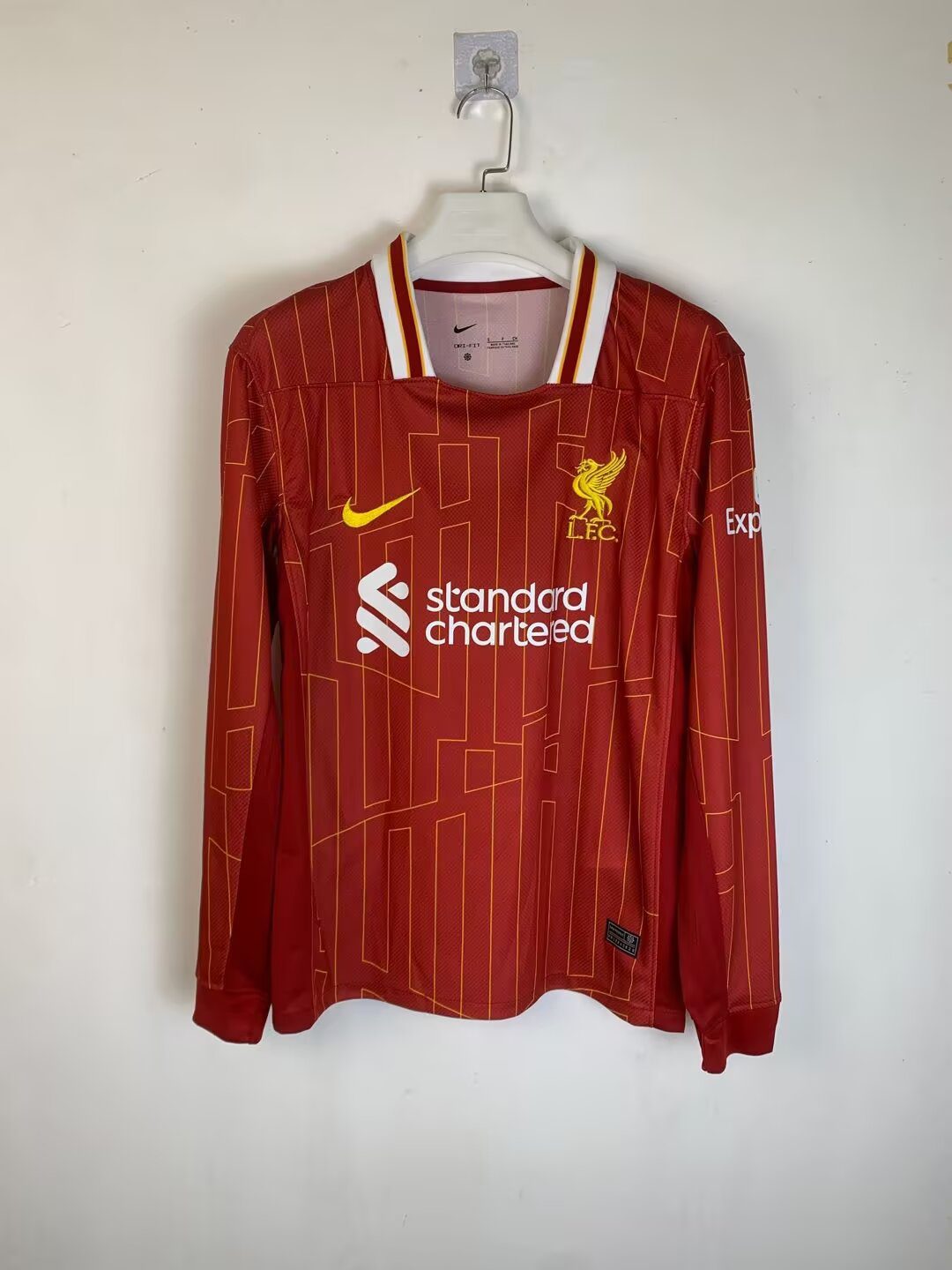 24-25 Liverpool Home Long Sleeve Jersey