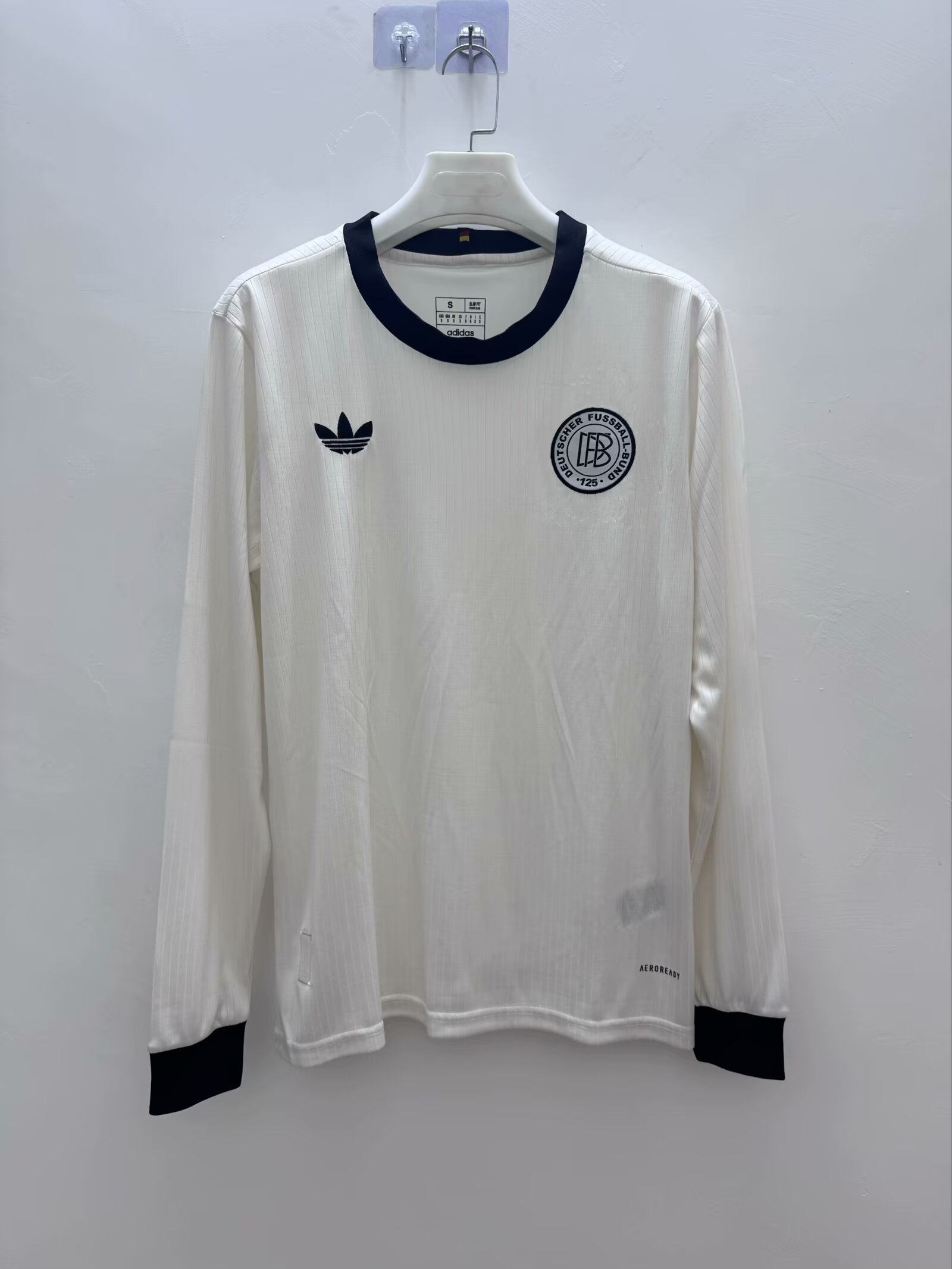2025 Germany 125 Years Long Sleeve Fans Jersey/2025德国125周年长袖，球迷版