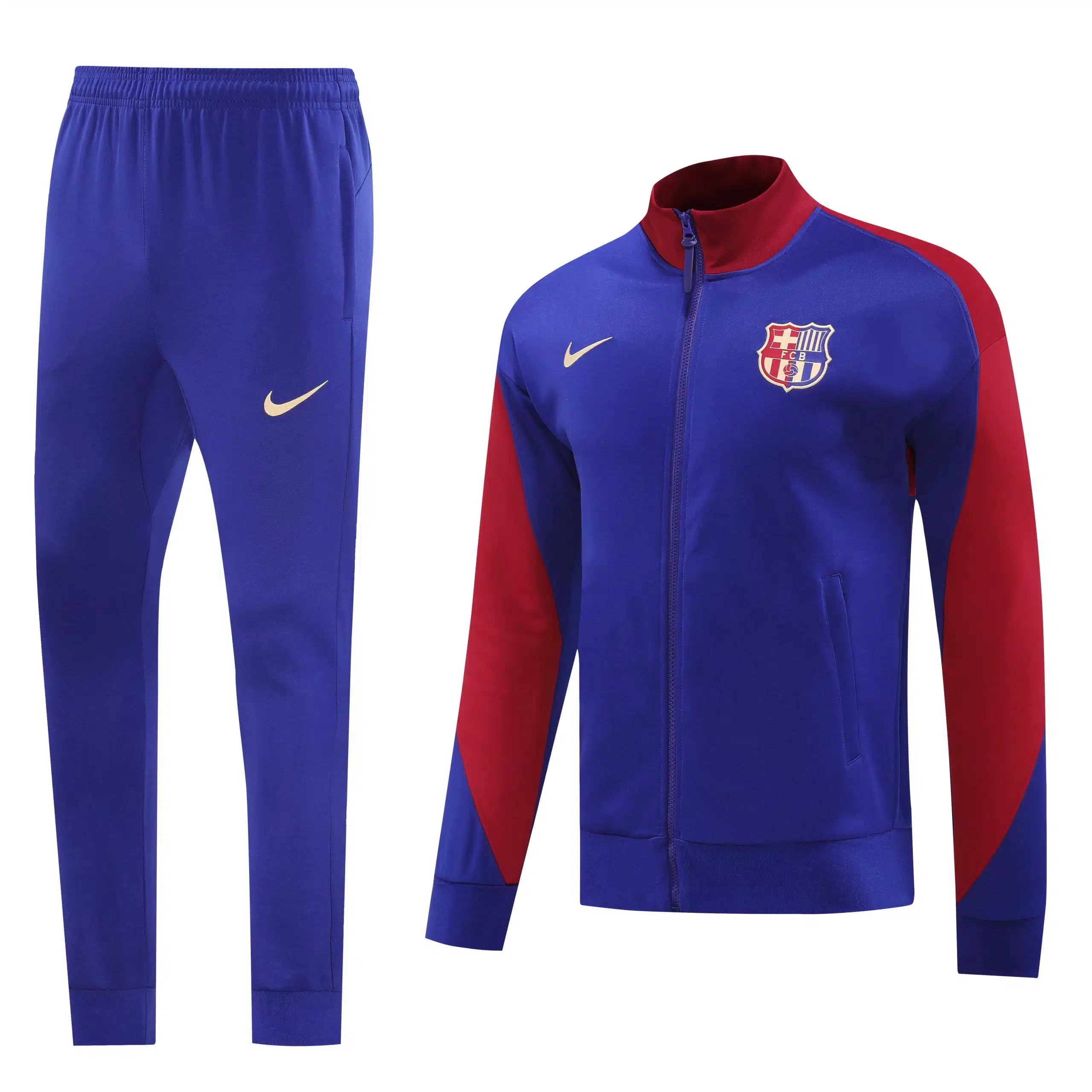24-25 Barcelona Blue Jacket Tracksuit/24-25巴萨夹克训练服