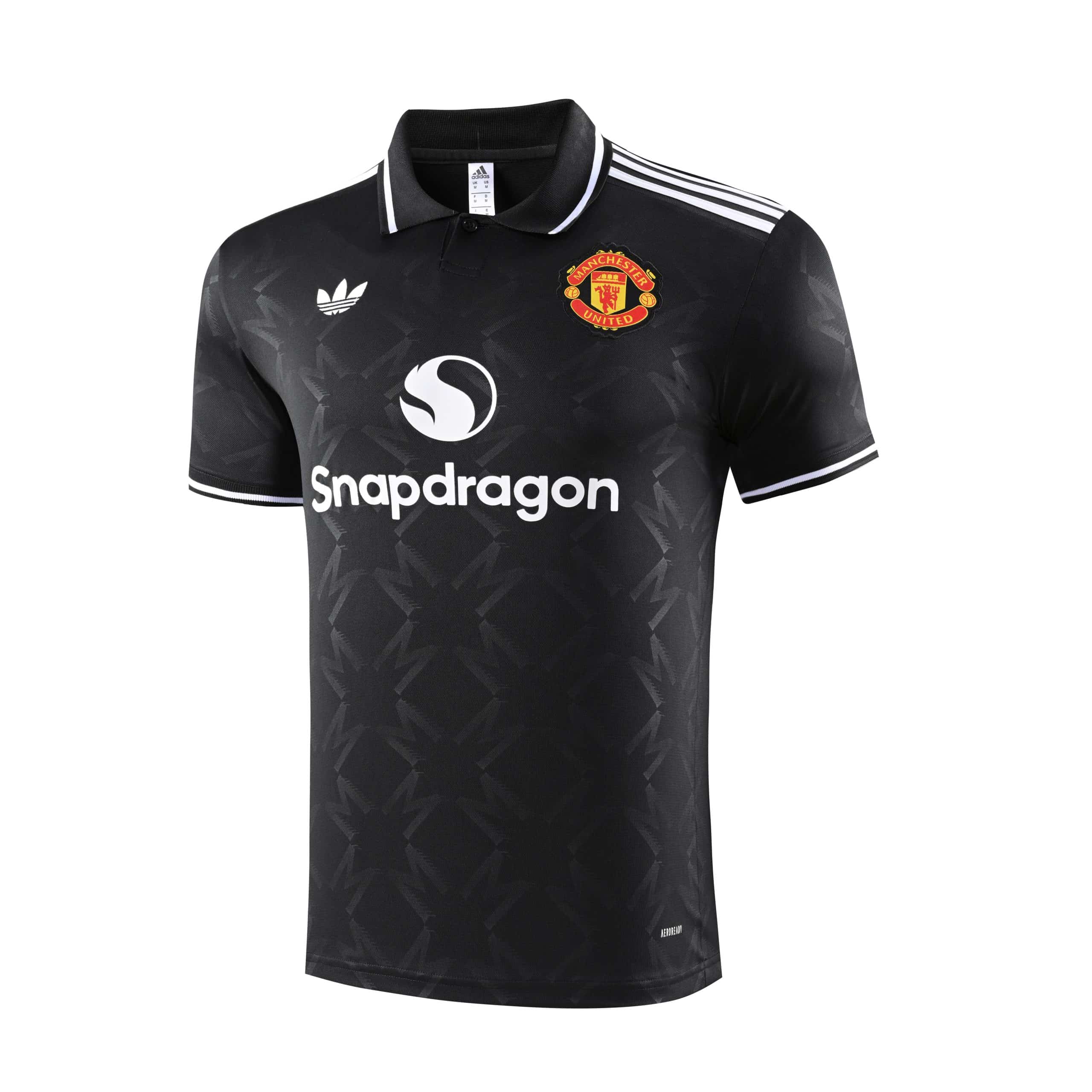 25-26 Manchester United Black Polo