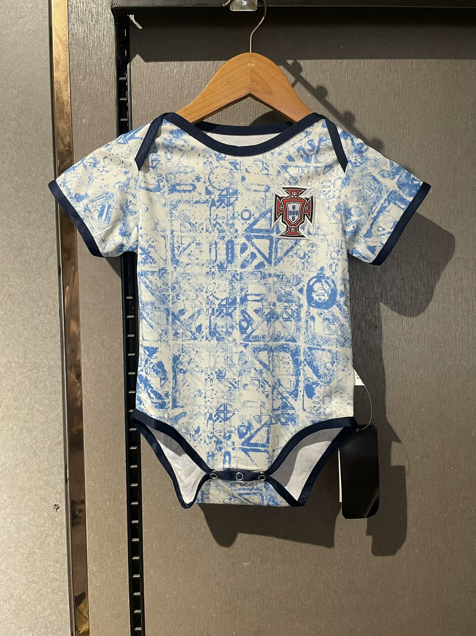 2024 Portugal Away Baby Clothing/2024葡萄牙客场婴儿装