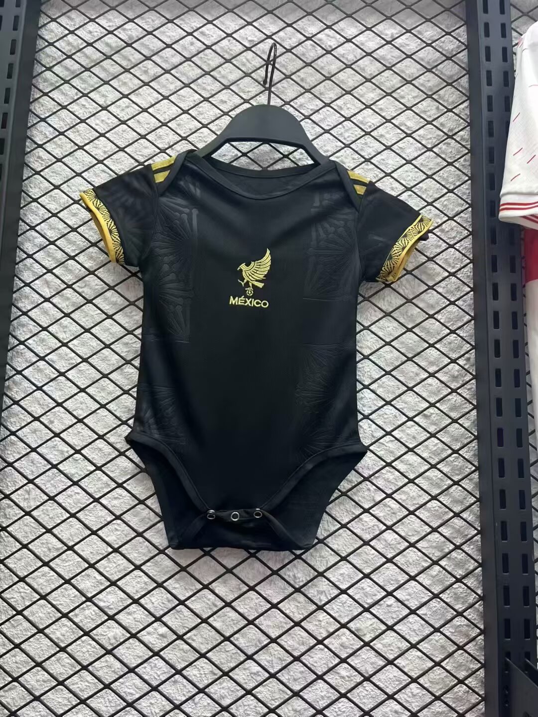 2025 Mexico Black Speical Baby Clothing/2025墨西哥黑色特别版婴儿装
