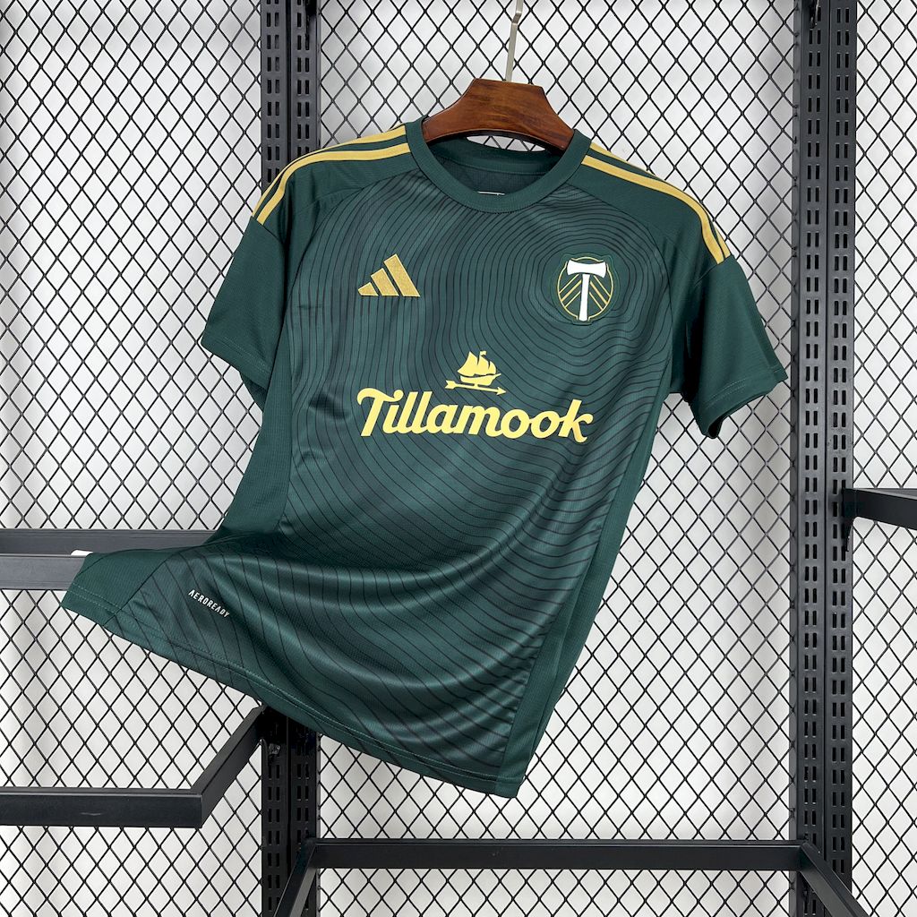 25-26 Portland Timbers Home Fans Jersey/25-26 伐木工主场球迷