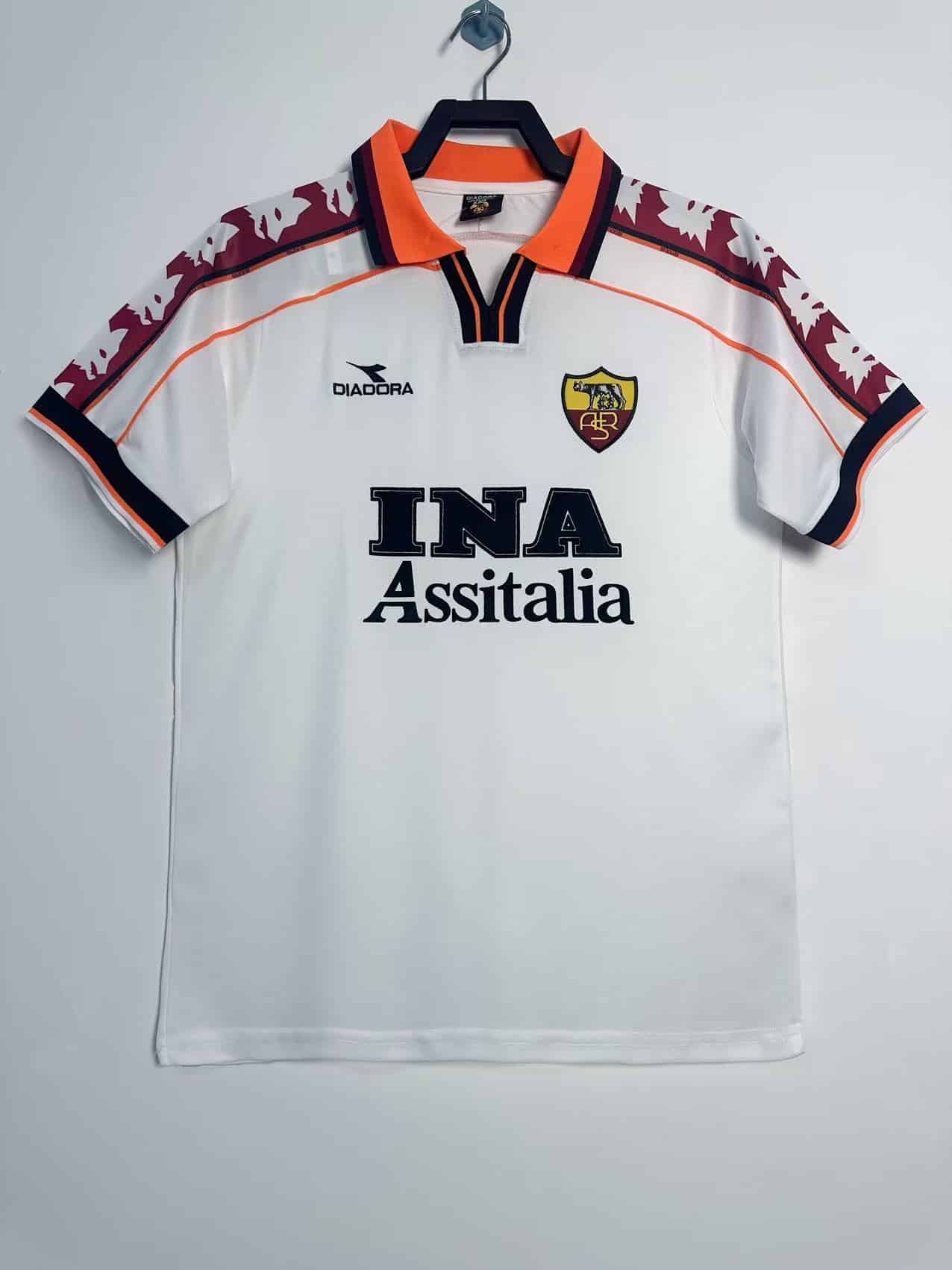 98-99 Roma Away Retro Jersey