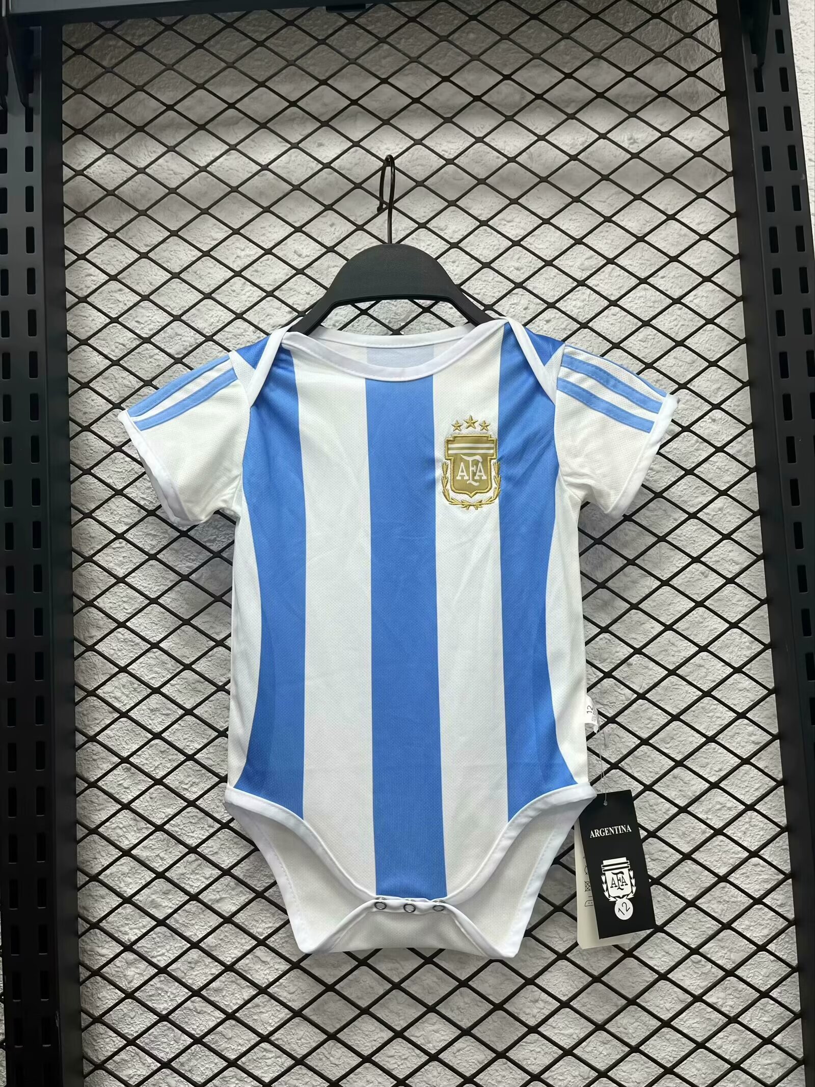 2024 Argentina Home Baby Clothing/2024阿根廷主场婴儿装