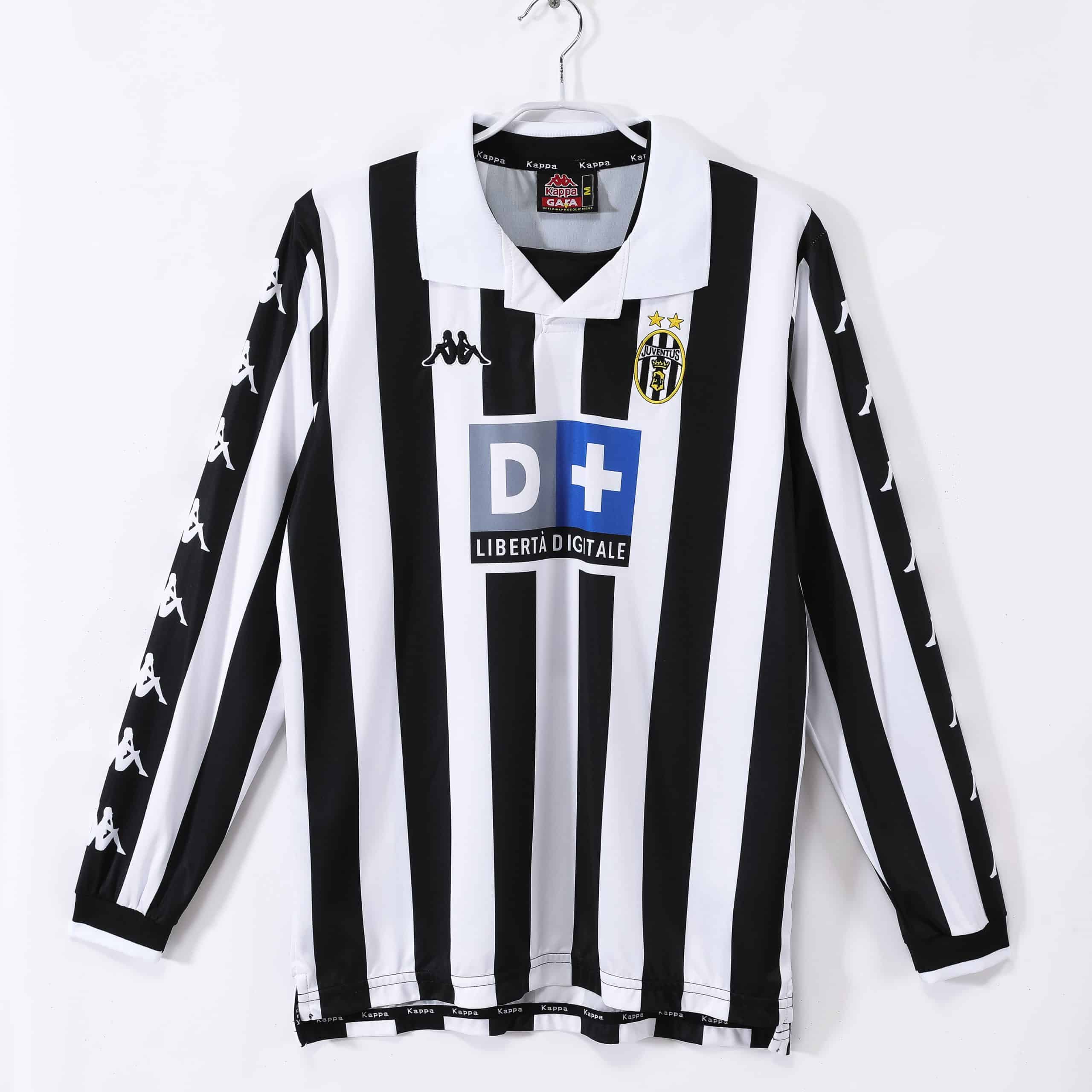 99-00 Juventus Home Long Sleeve Retro Jersey