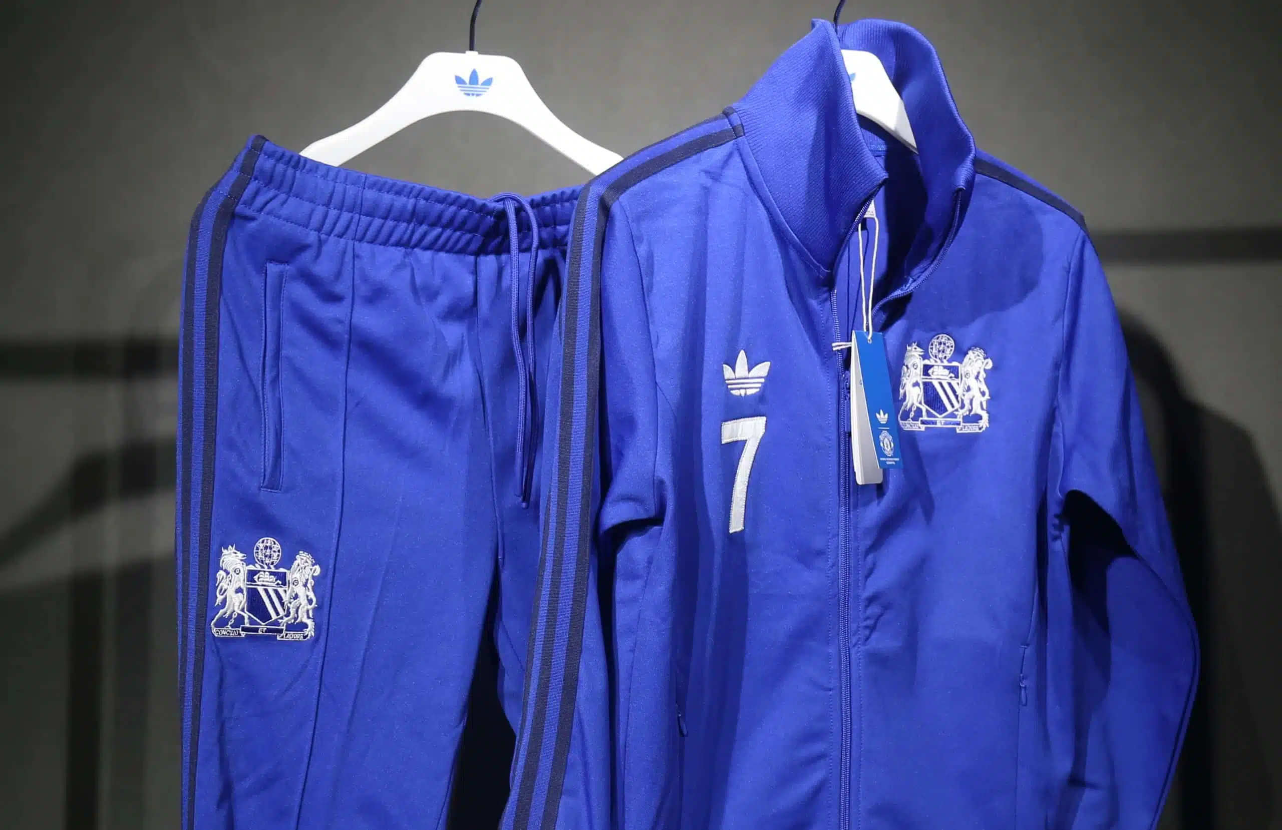 24-25 Manchester United Red Retro Jacket Suit/ 24-25 曼联红色复古夹克套装