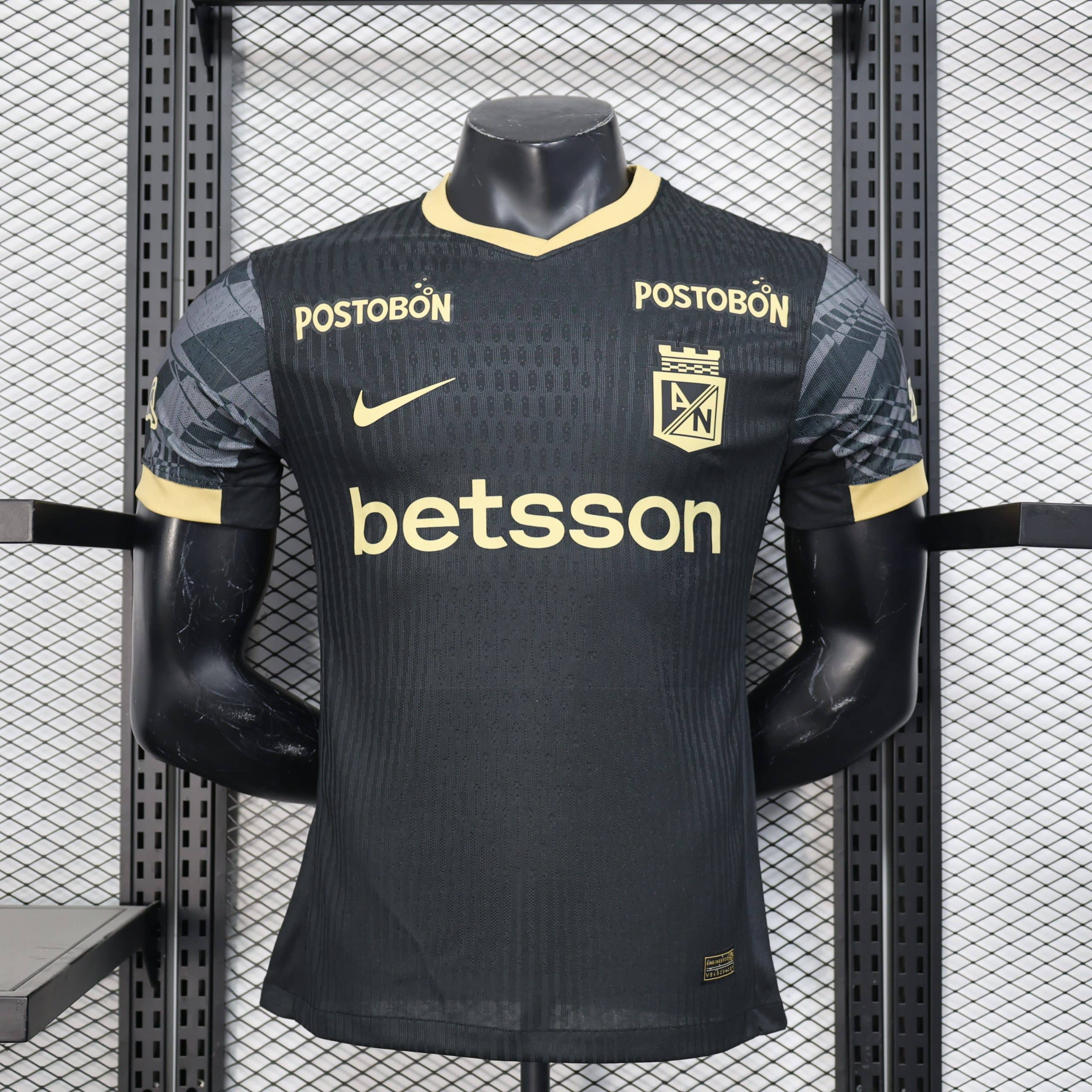 24-25 National Athletic Black Player Jersey