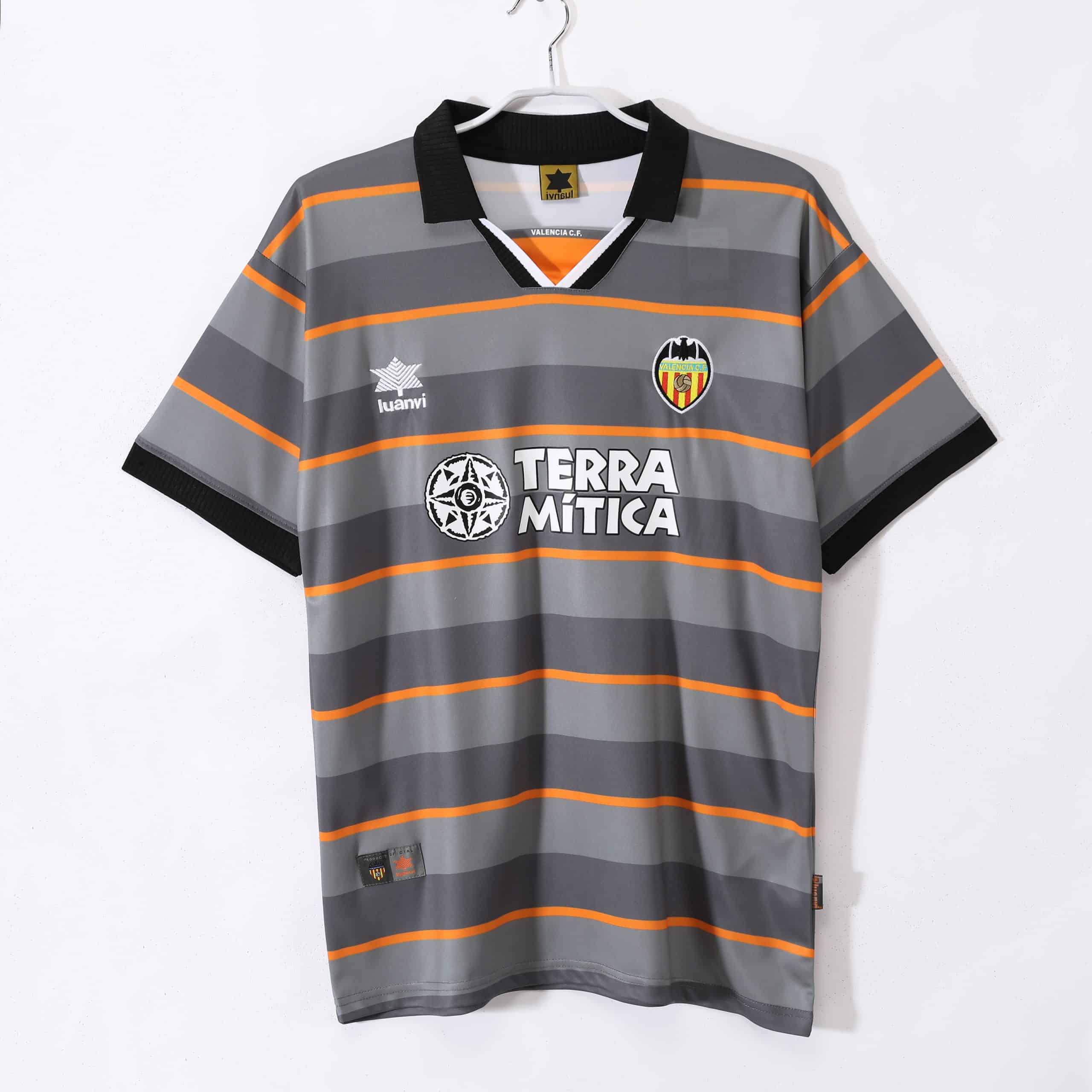 99-00 Valencia Third Away Retro Jersey
