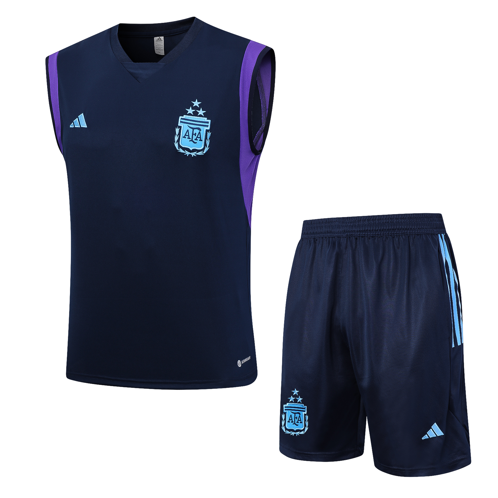 2023 Argentina Blue Training Vest Suit