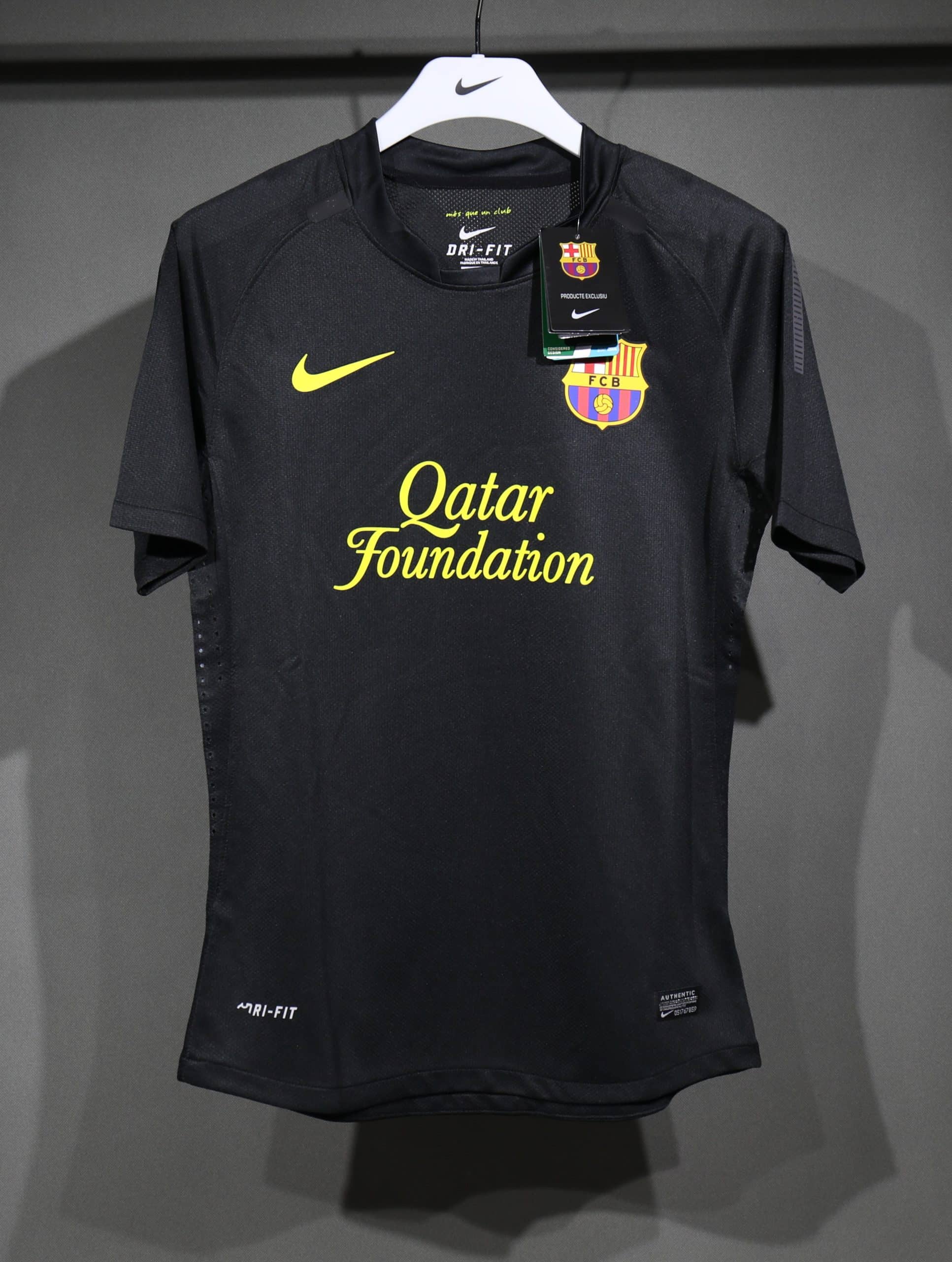 11-12 Barcelona Away Player Retro Jersey/11-12巴萨客场球员