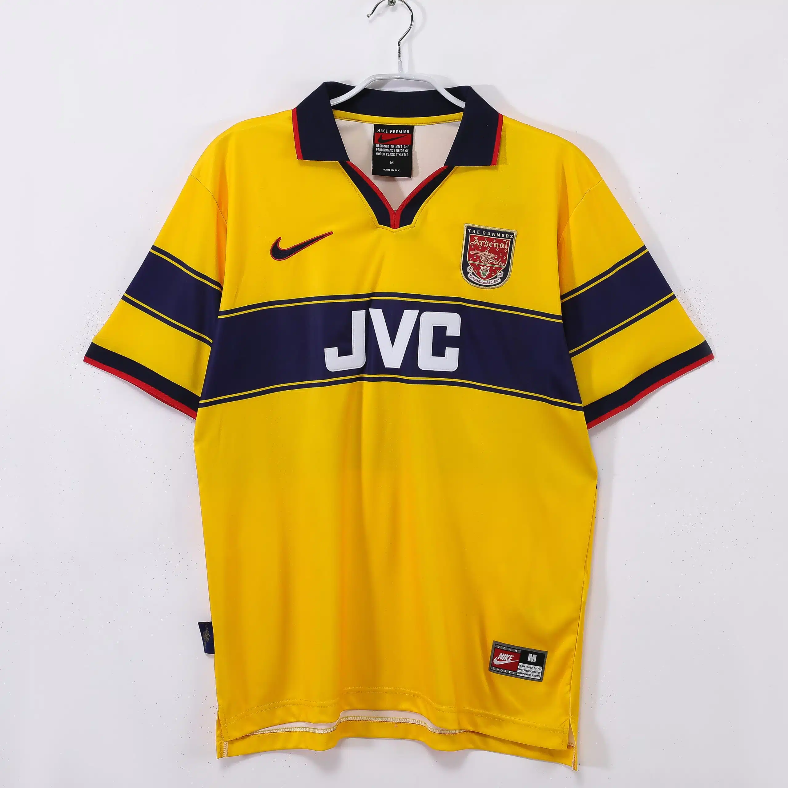97-99 Arsenal Away Retro Jersey/97-99阿森纳客场
