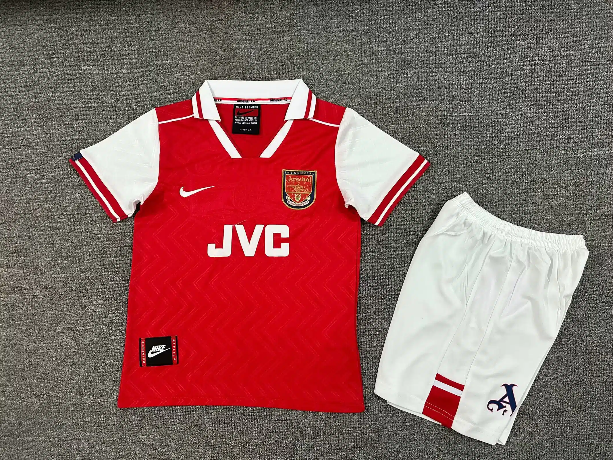 96-98 Arsenal Home Kid Kit/96-98阿森纳主场童装