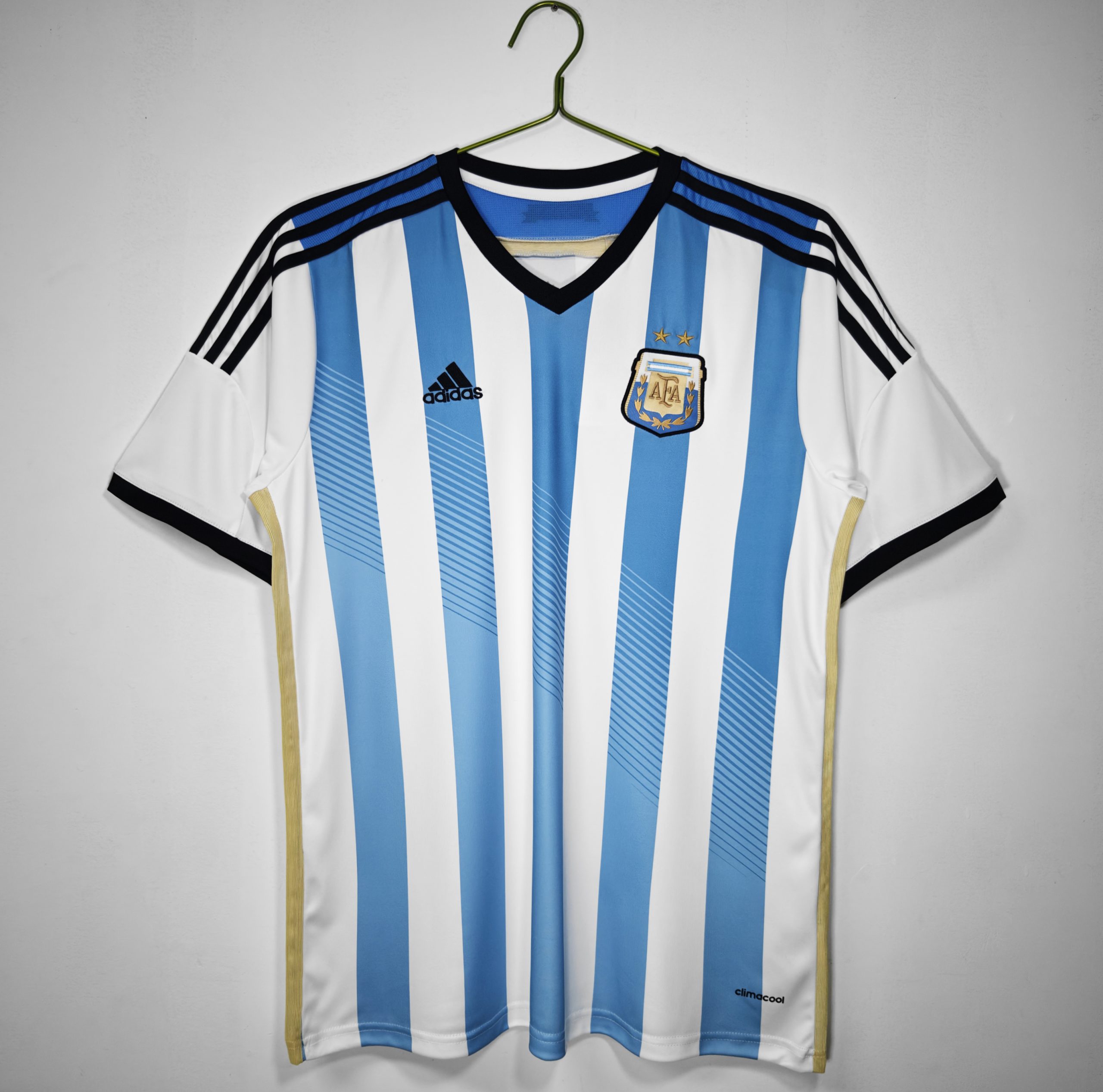 2014 Argentina Home Retro Jersey/2014阿根廷主场