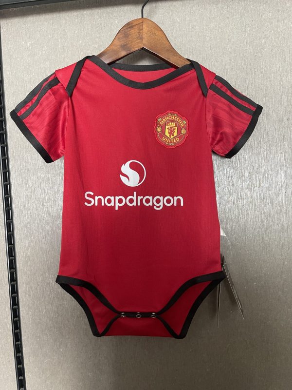 25-26 Manchester United Home Baby Clothing