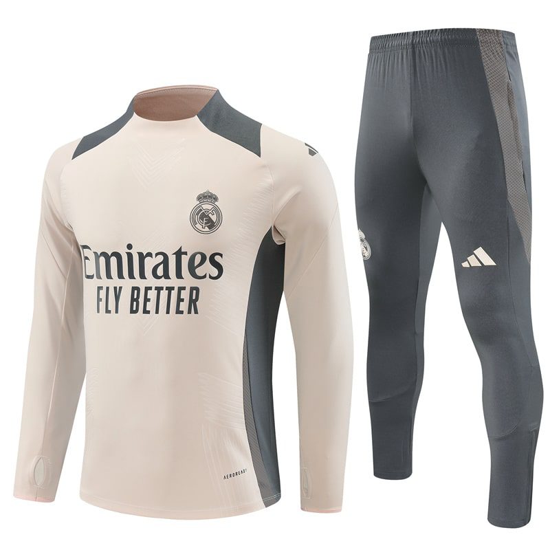 24-25 Real Madrid Player Version Training Suit/24-25皇马半拉训练服，球员版