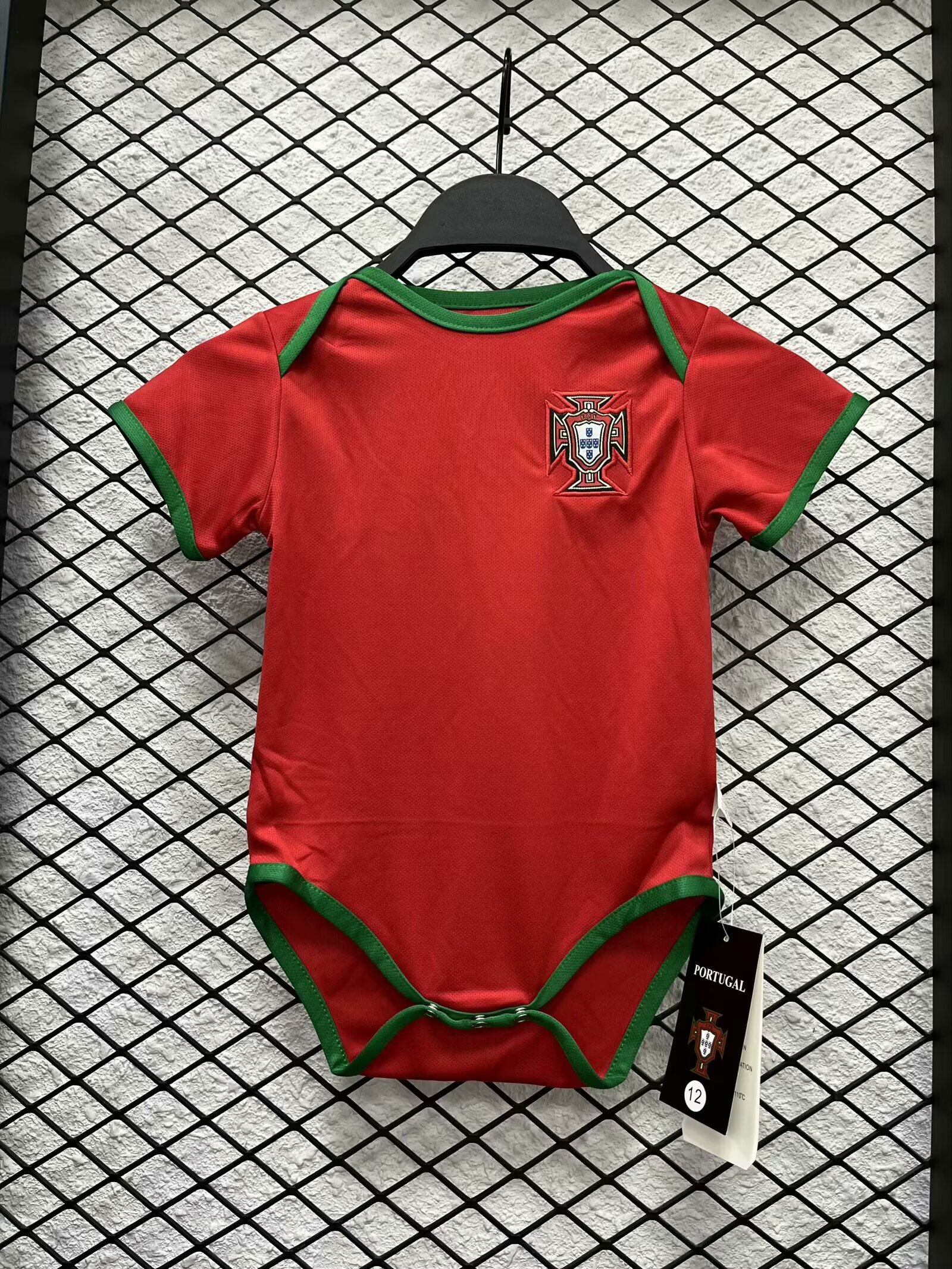 2024 Portugal Home Baby Clothing/2024葡萄牙主场婴儿装