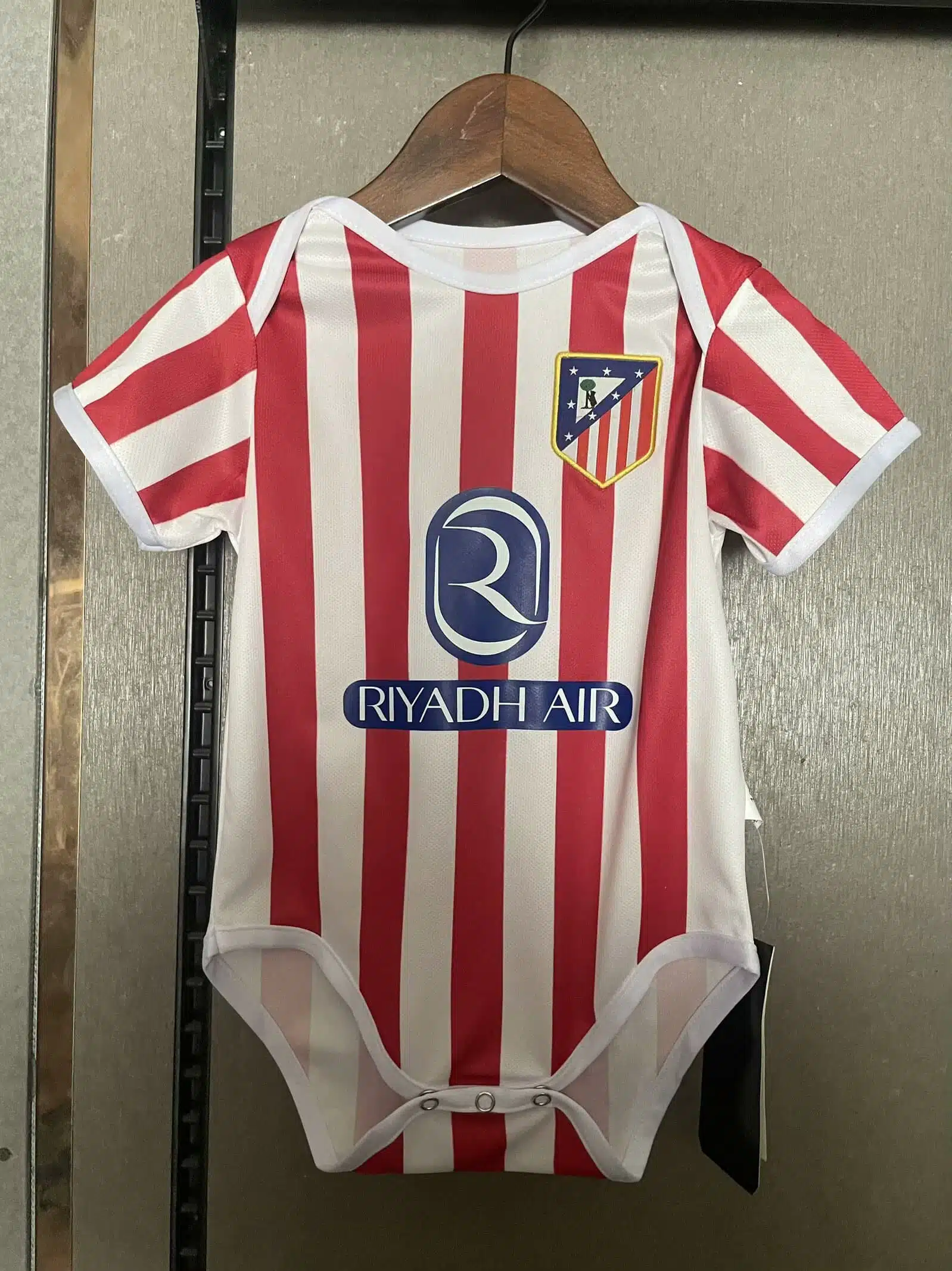 25-26 Atletico Madrid Home Baby Clothing/25-26马竞主场婴儿装