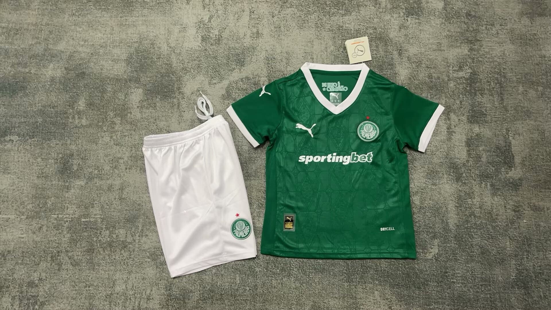 25-26 Palmeiras Home Kids Kit