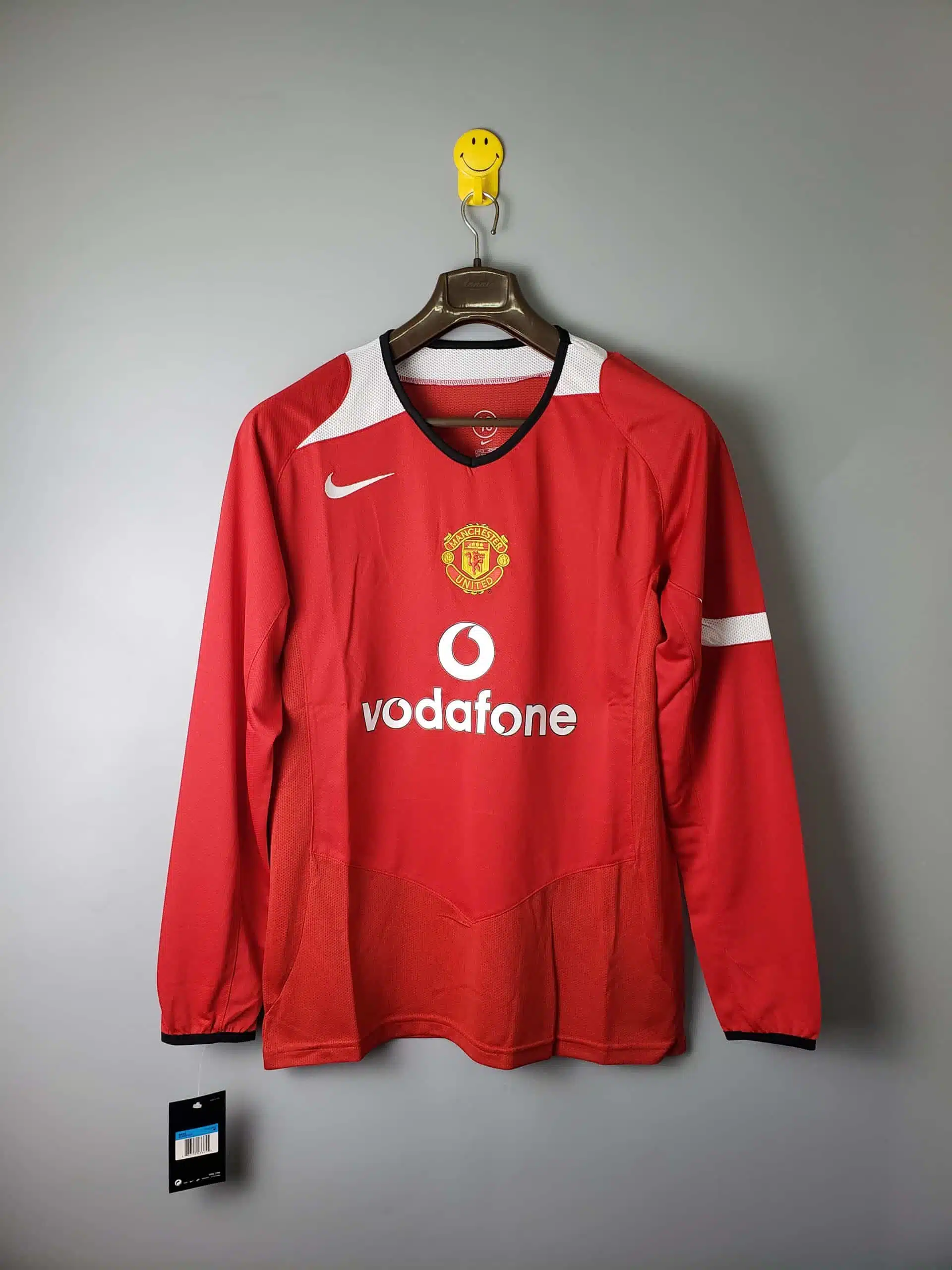 Manchester United Home Red Retro Short Jersey
