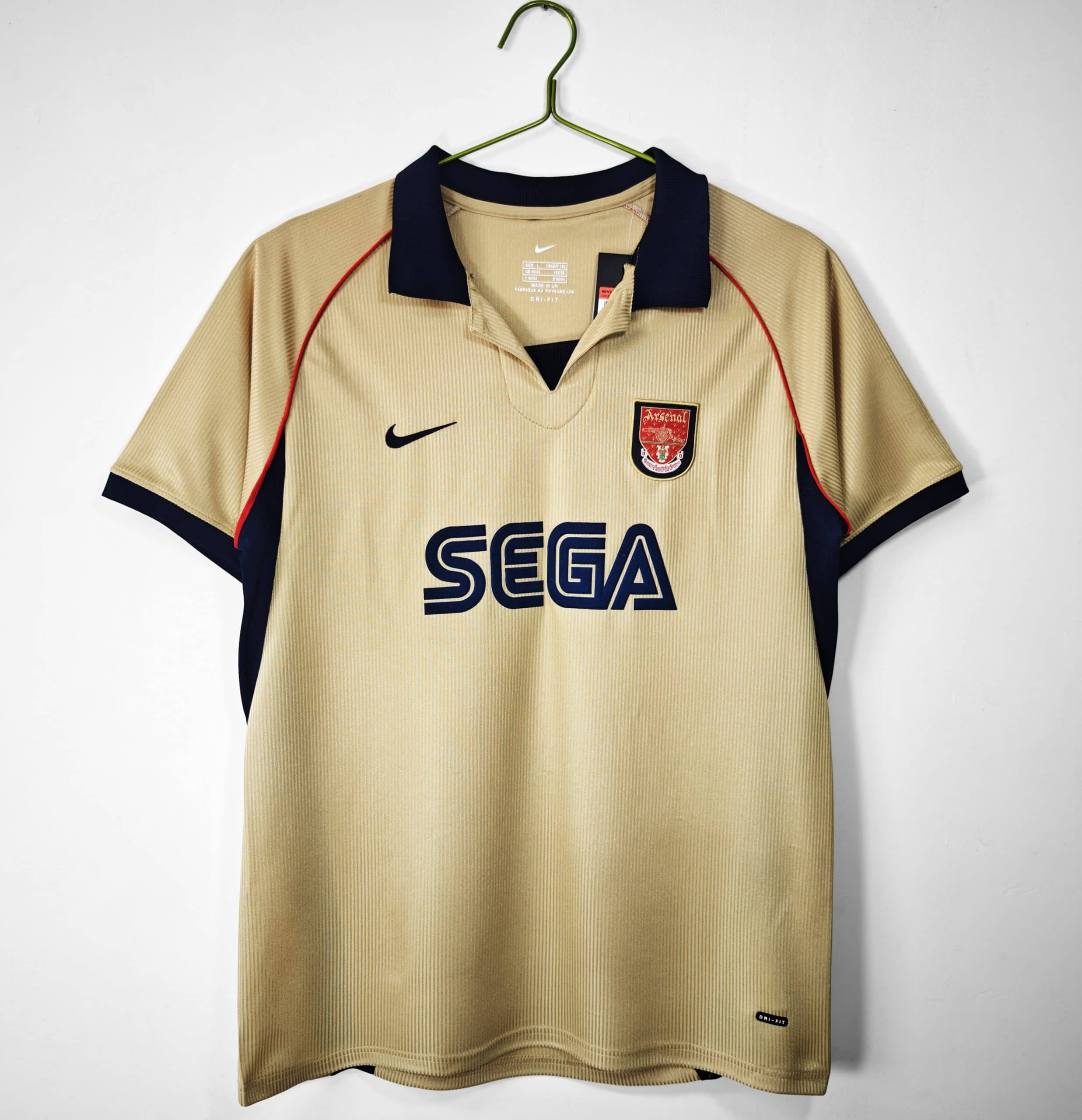 01-02 Arsenal Away Retro Jersey/01-02阿森纳客场