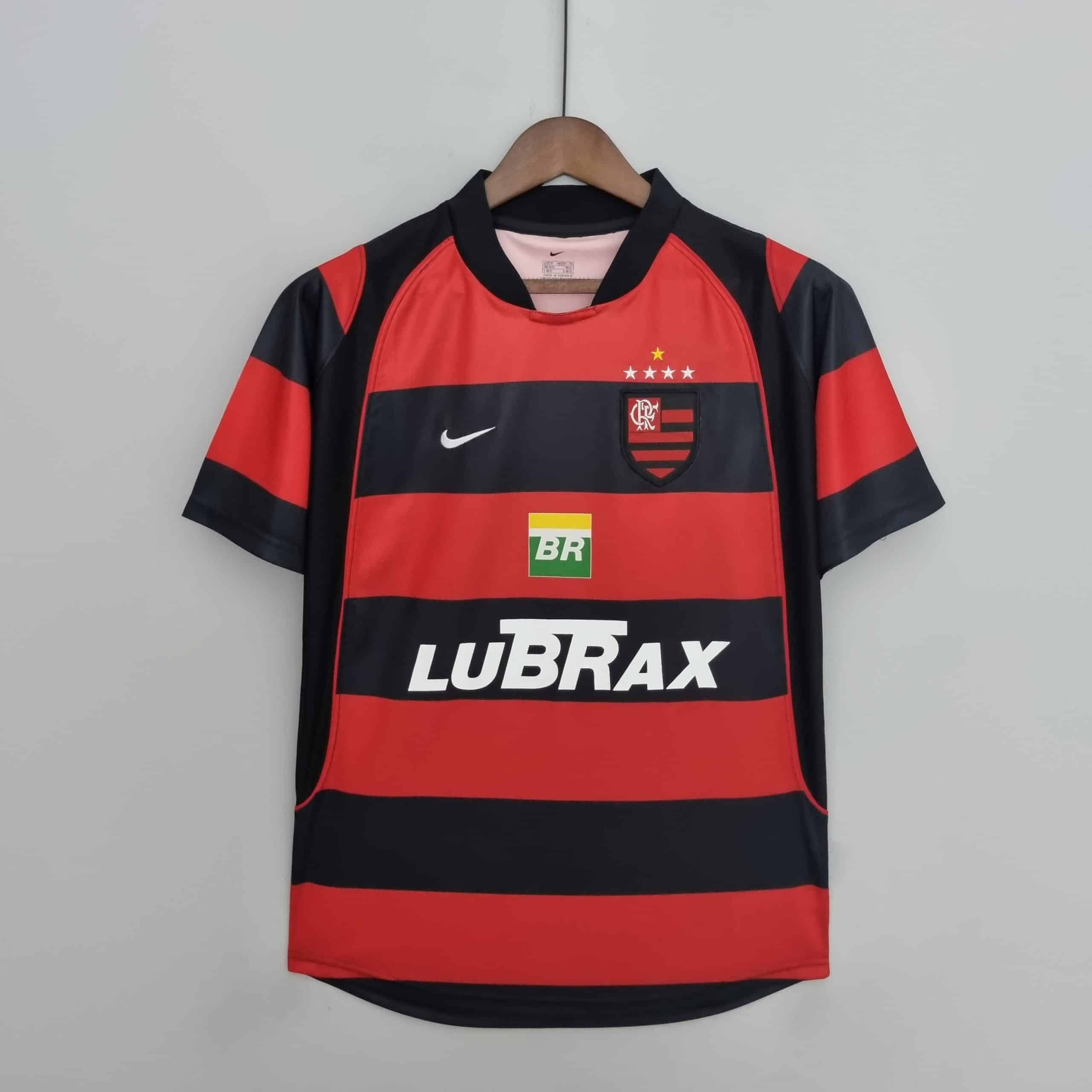 03-04 Flamengo Home Retro Jersey
