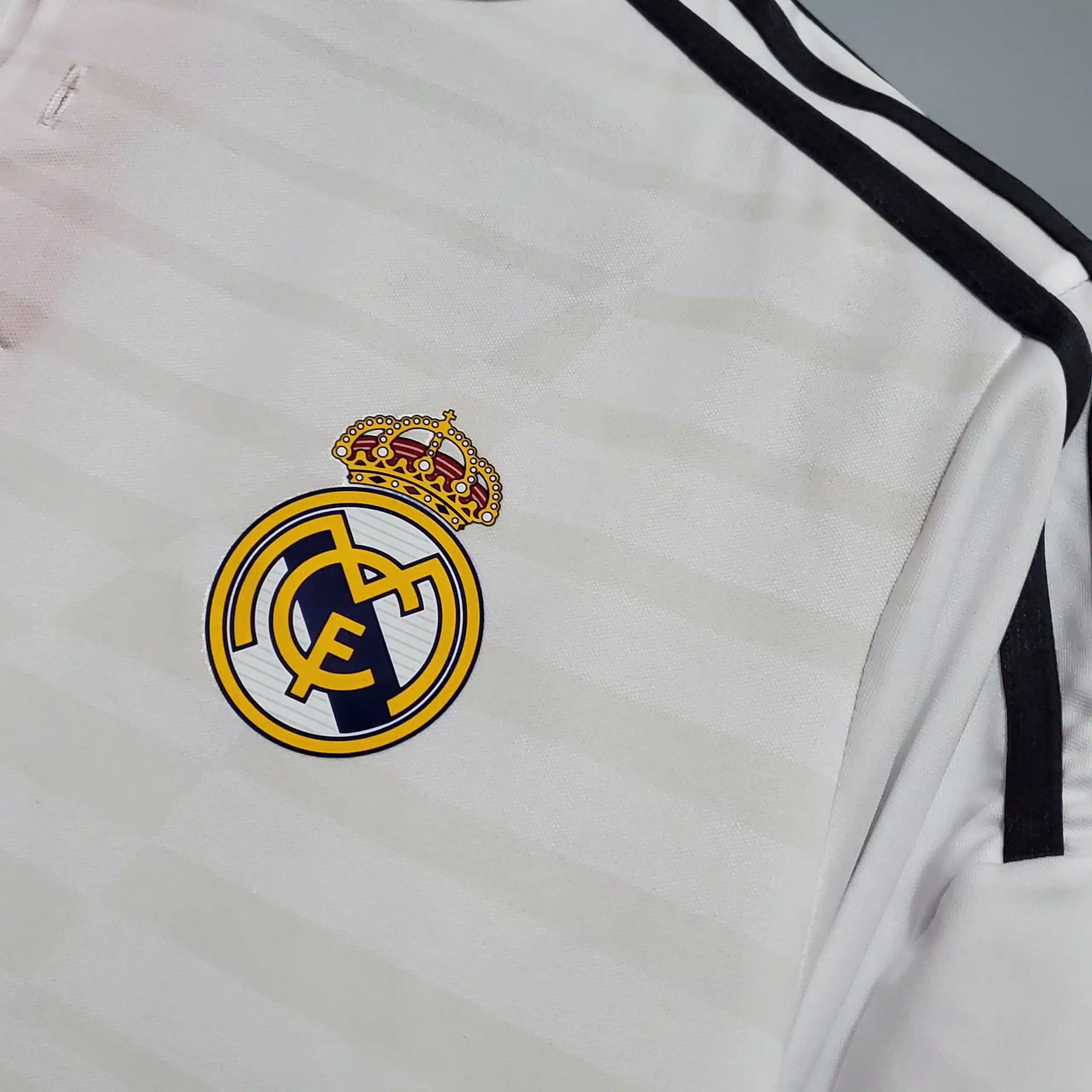 14-15 Real Madrid Home Long Sleeve Retro Jersey