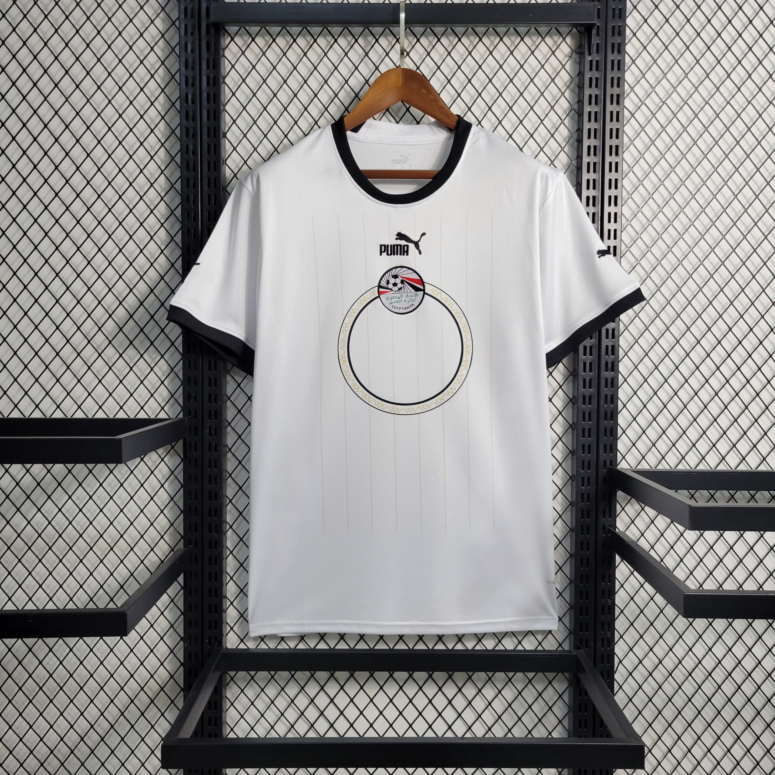 2023 Egypt Away White Fans Jersey/2023埃及客场球迷版