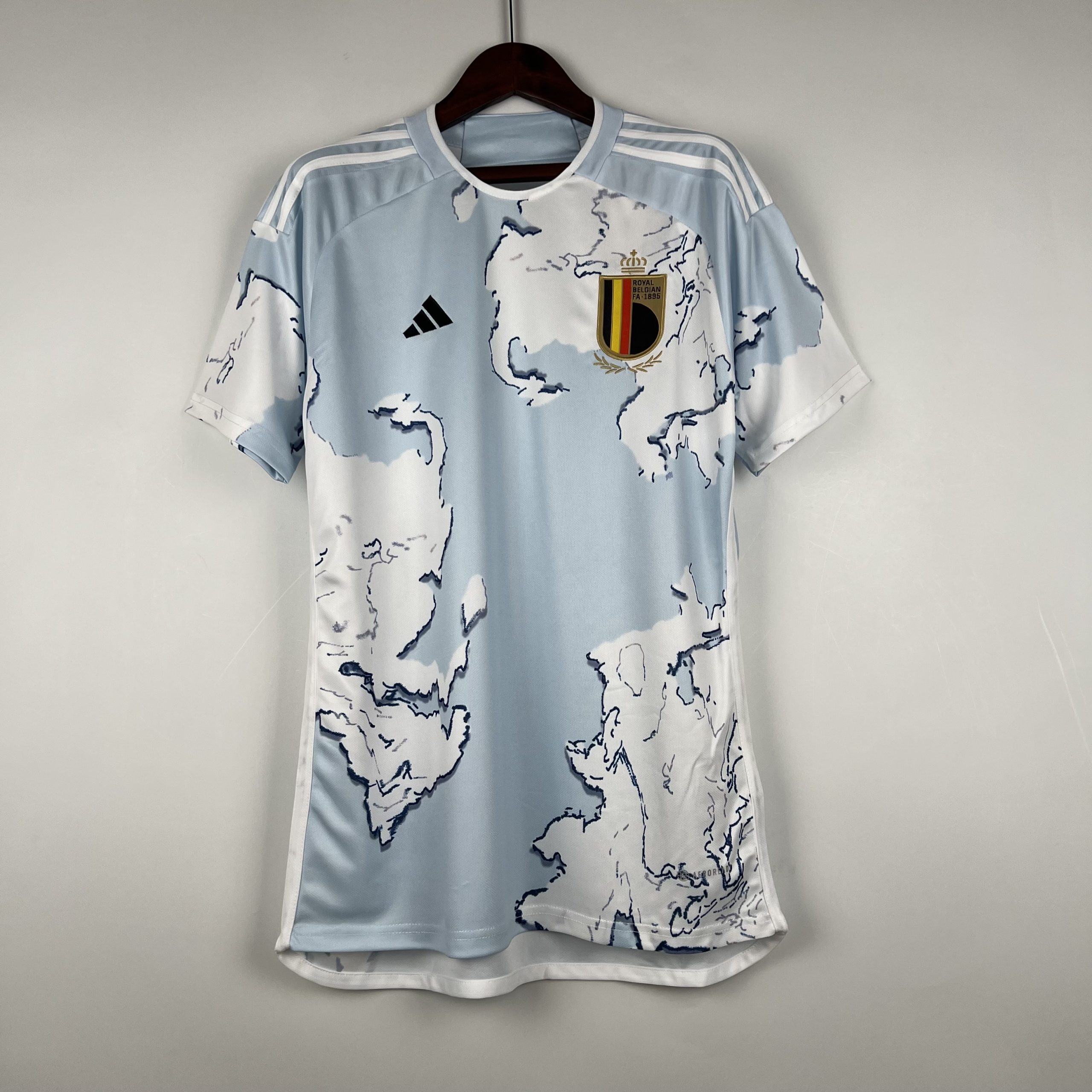 2023 Belgium Blue and White Jersey