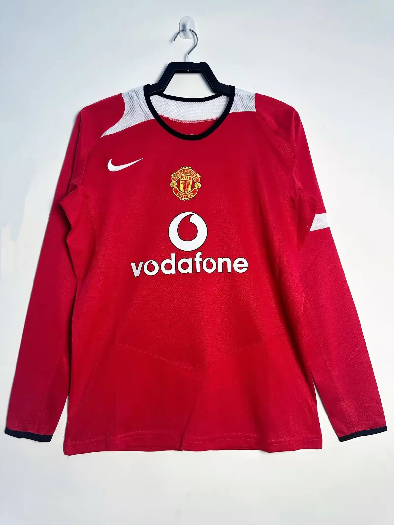 05-06 Manchester United Home long sleeve Retro Jersey/05-06曼联主场长袖