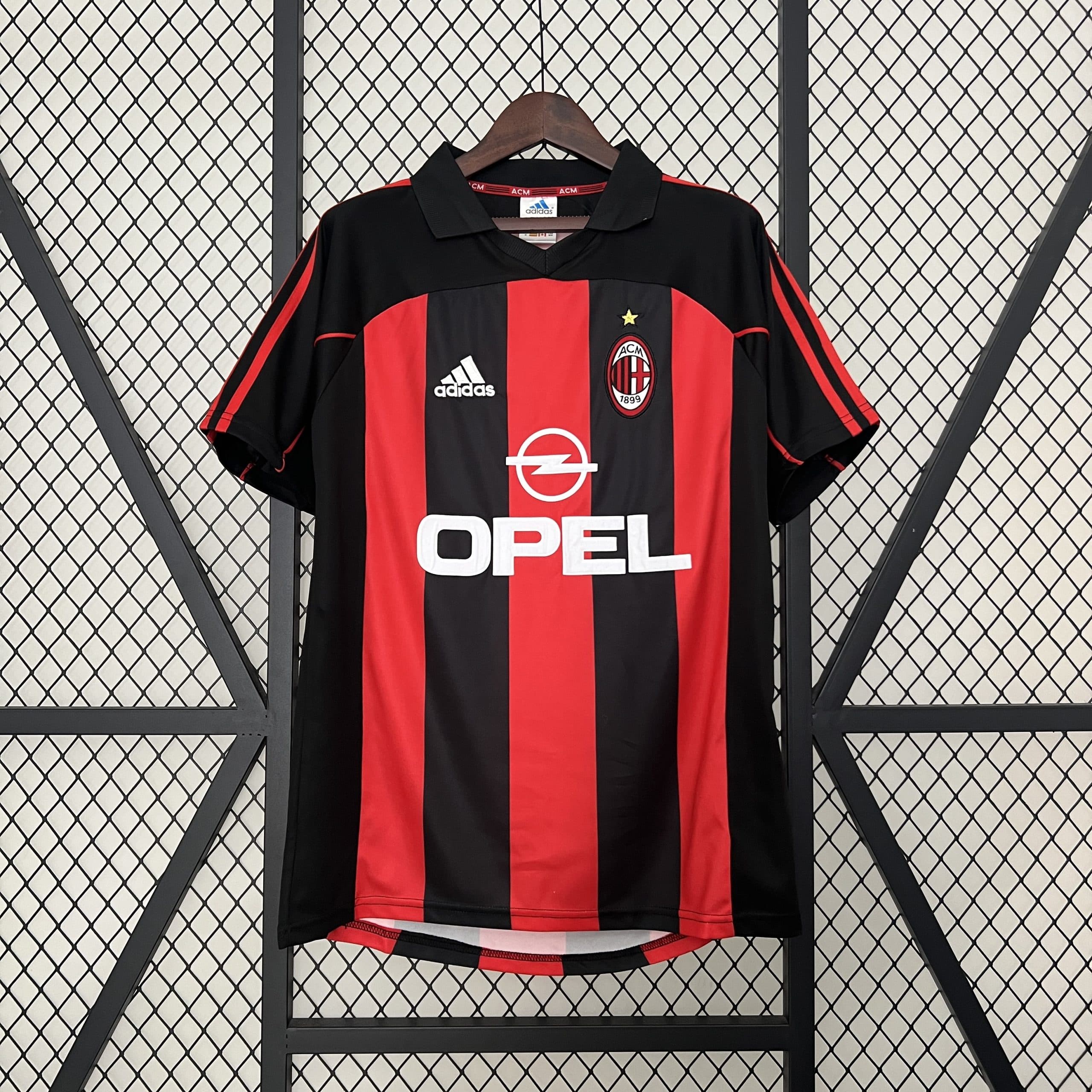 01-02  AC Milan Home Retro Fans Jersey/ 01-02 AC米兰主场