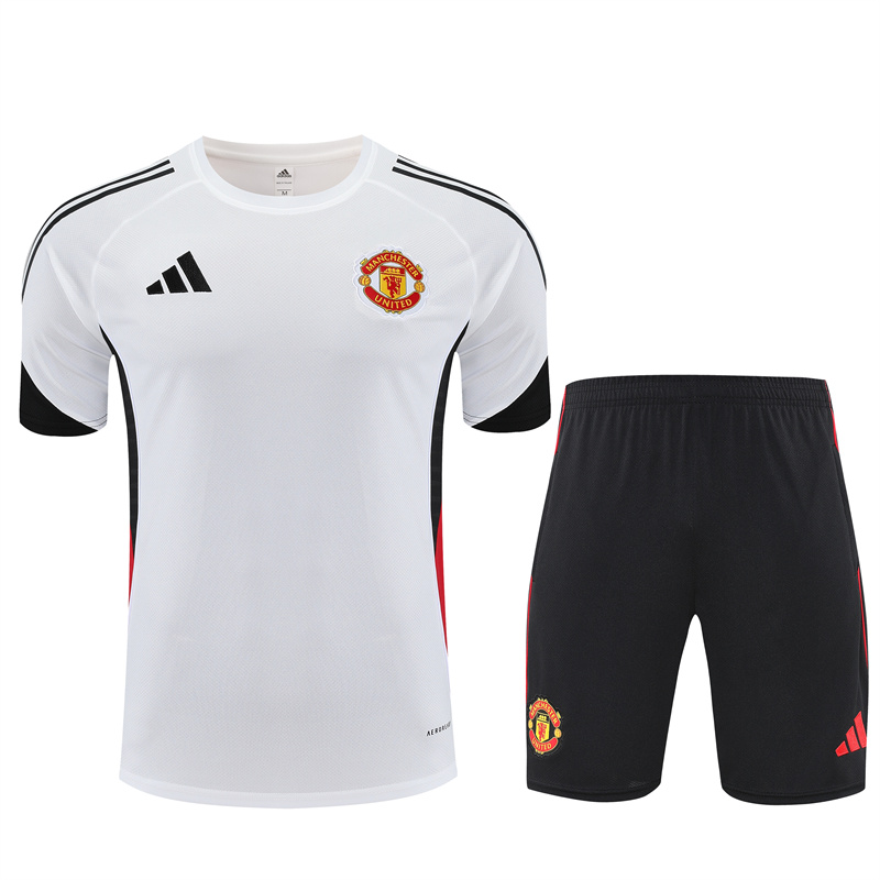 25-26 Manchester United Short Sleeve Training Suit