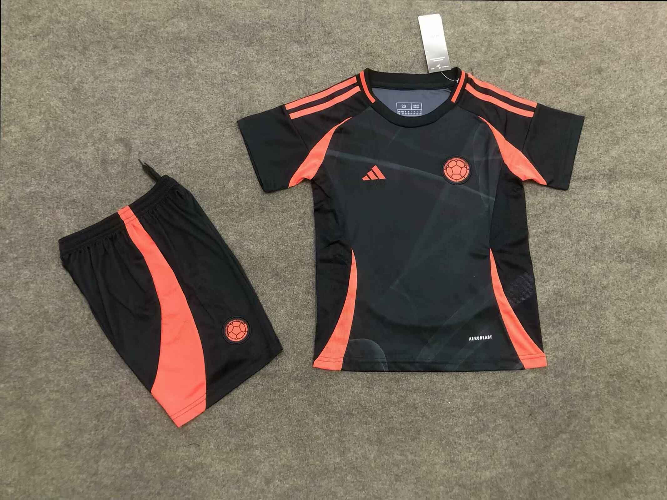 2024 Colmbia Away Kids Kit/ 2024哥伦比亚客场童装