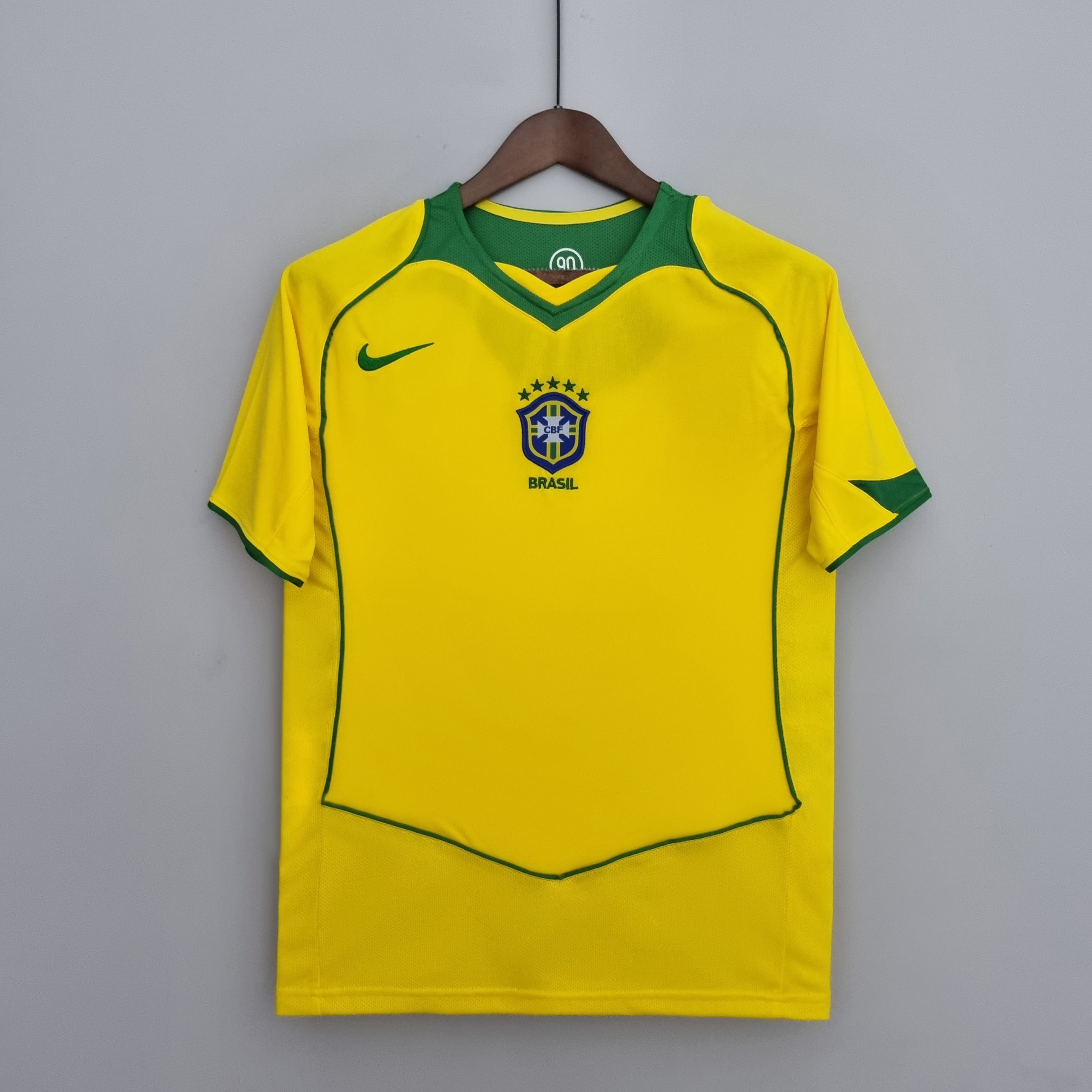 2004-06 Brazil Away  Retro Jersey