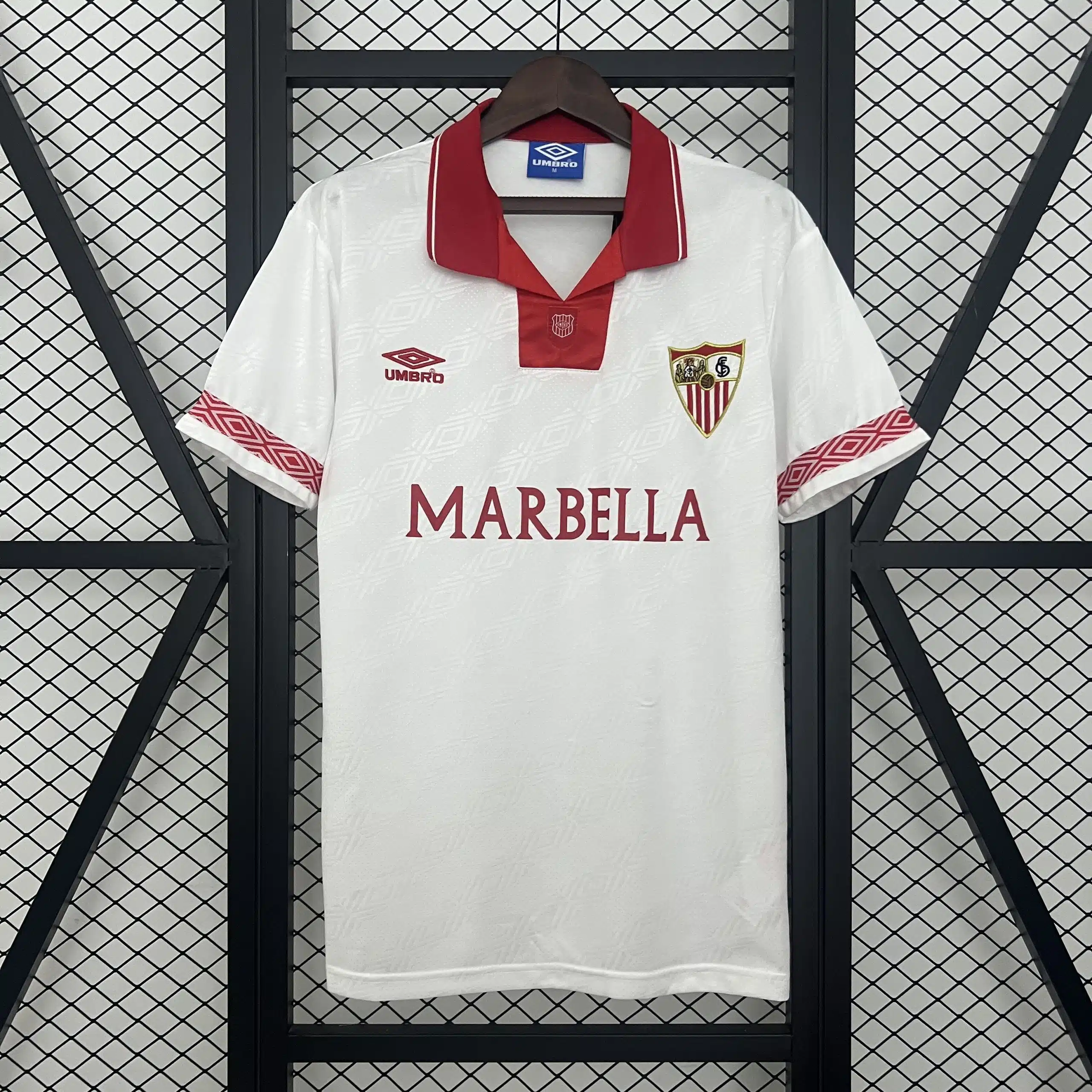 94-96 Sevilla  Away Retro Jersey/ 94-96塞维利亚客场复古