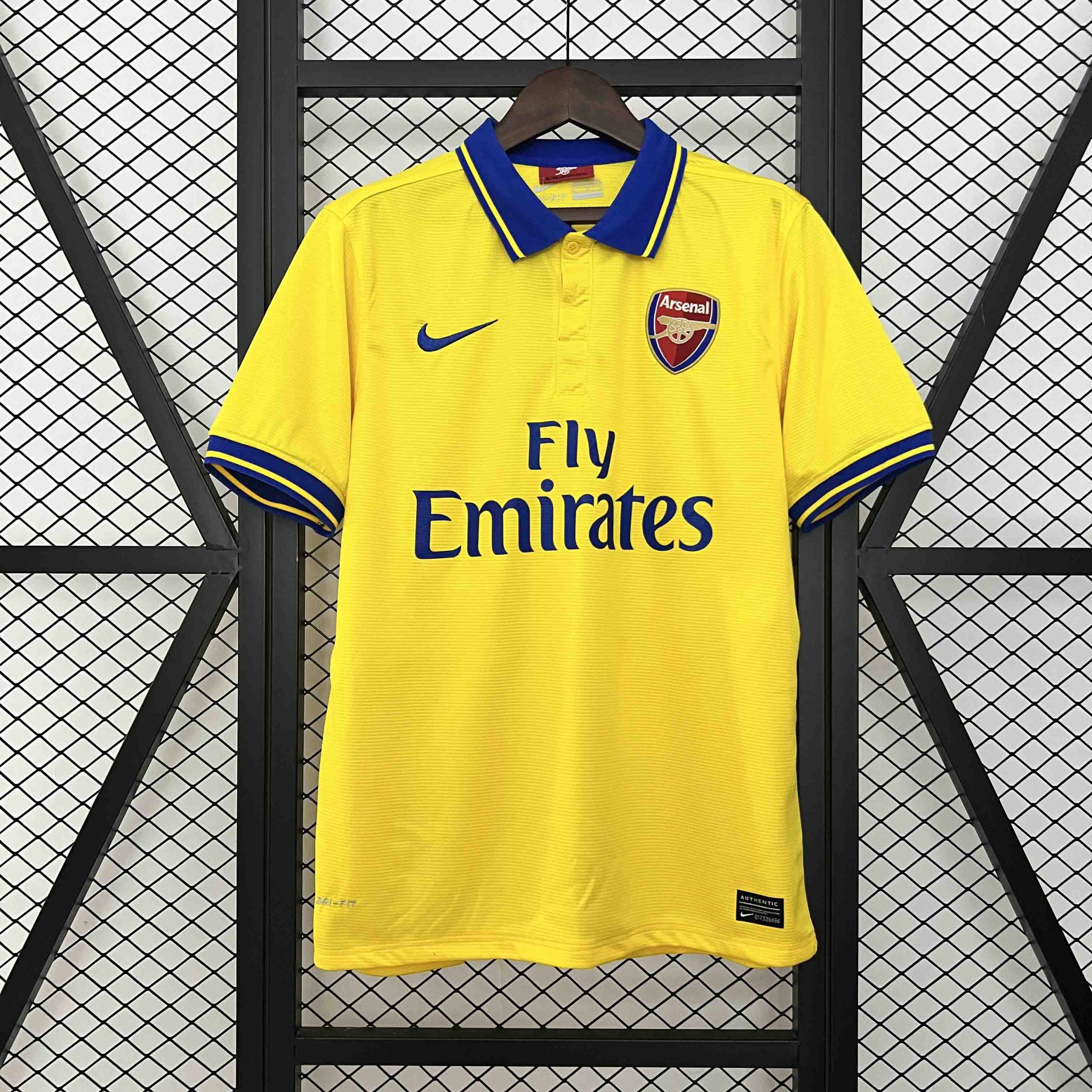 13-14 Arsenal Away Retro Jersey/13-14 阿森纳客场
