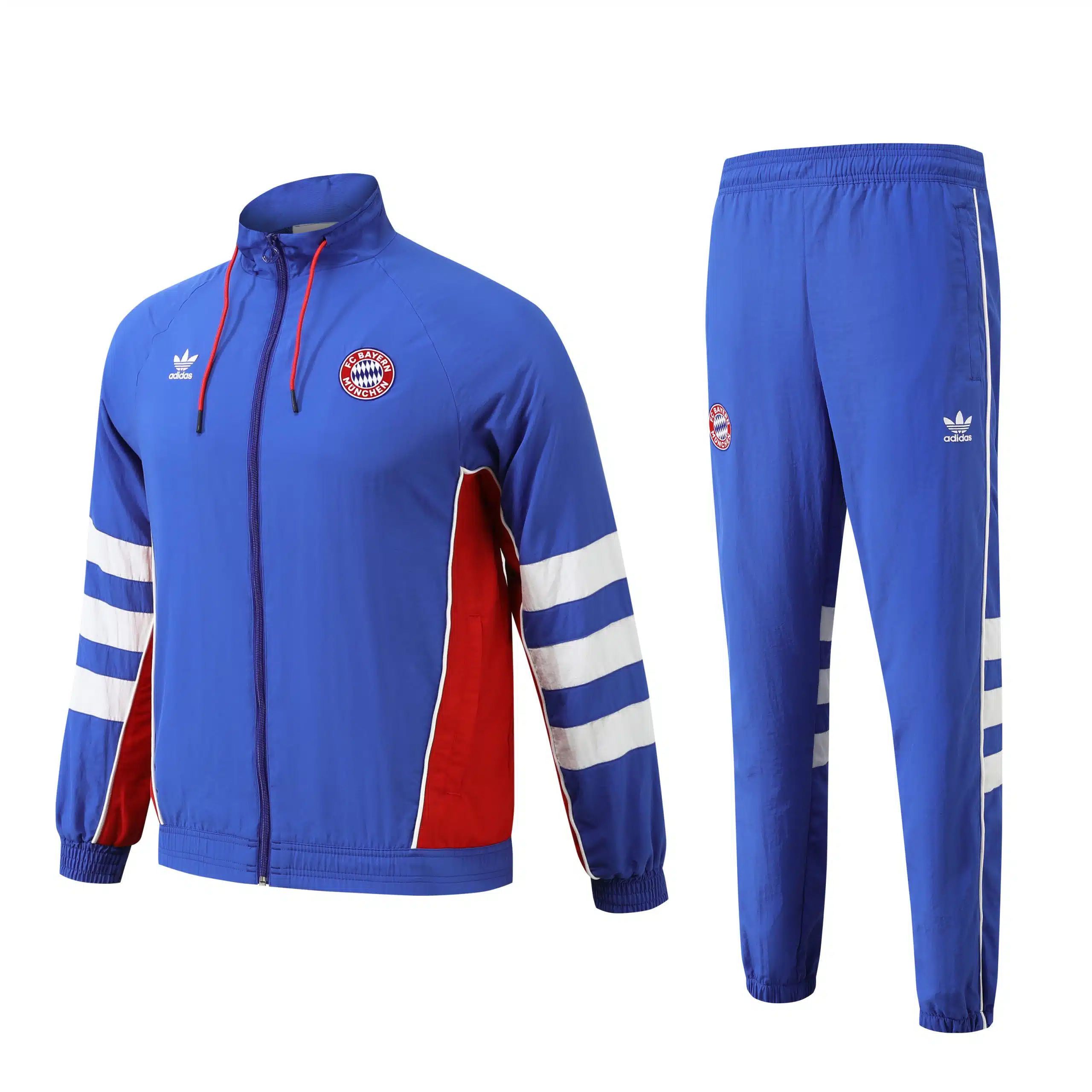 24-25 Bayern Munich Retro Windbreaker Suit/24-25拜仁复古风衣套装