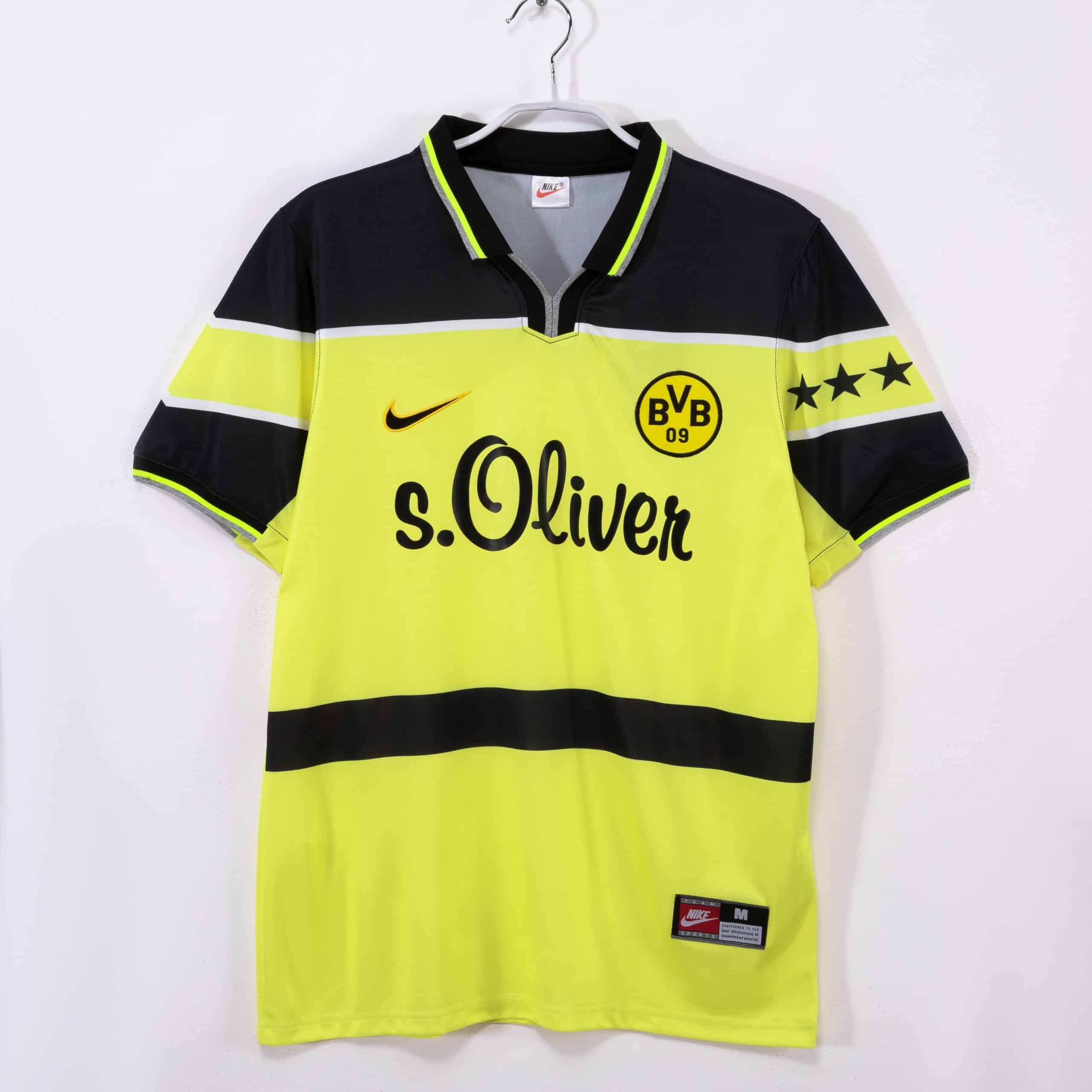 97-98 Dortmund Home Retro Jersey