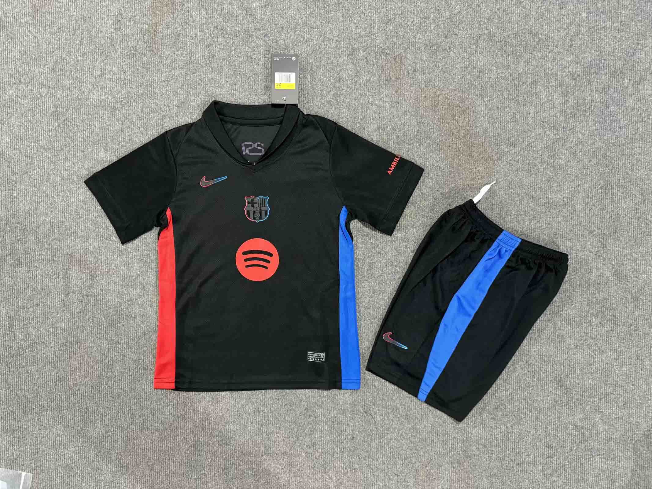 24-25 Barcelona Home Kid Kit/24-25 巴萨主场童装