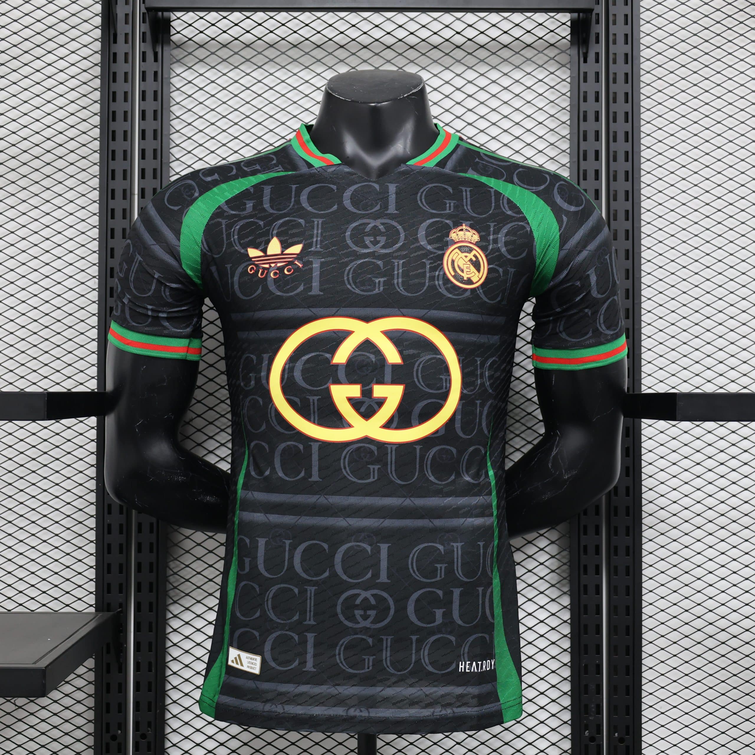 24-25 Real Madrid Black Goal Keeper Player Jersey/24-25皇马黑色守门员球员版