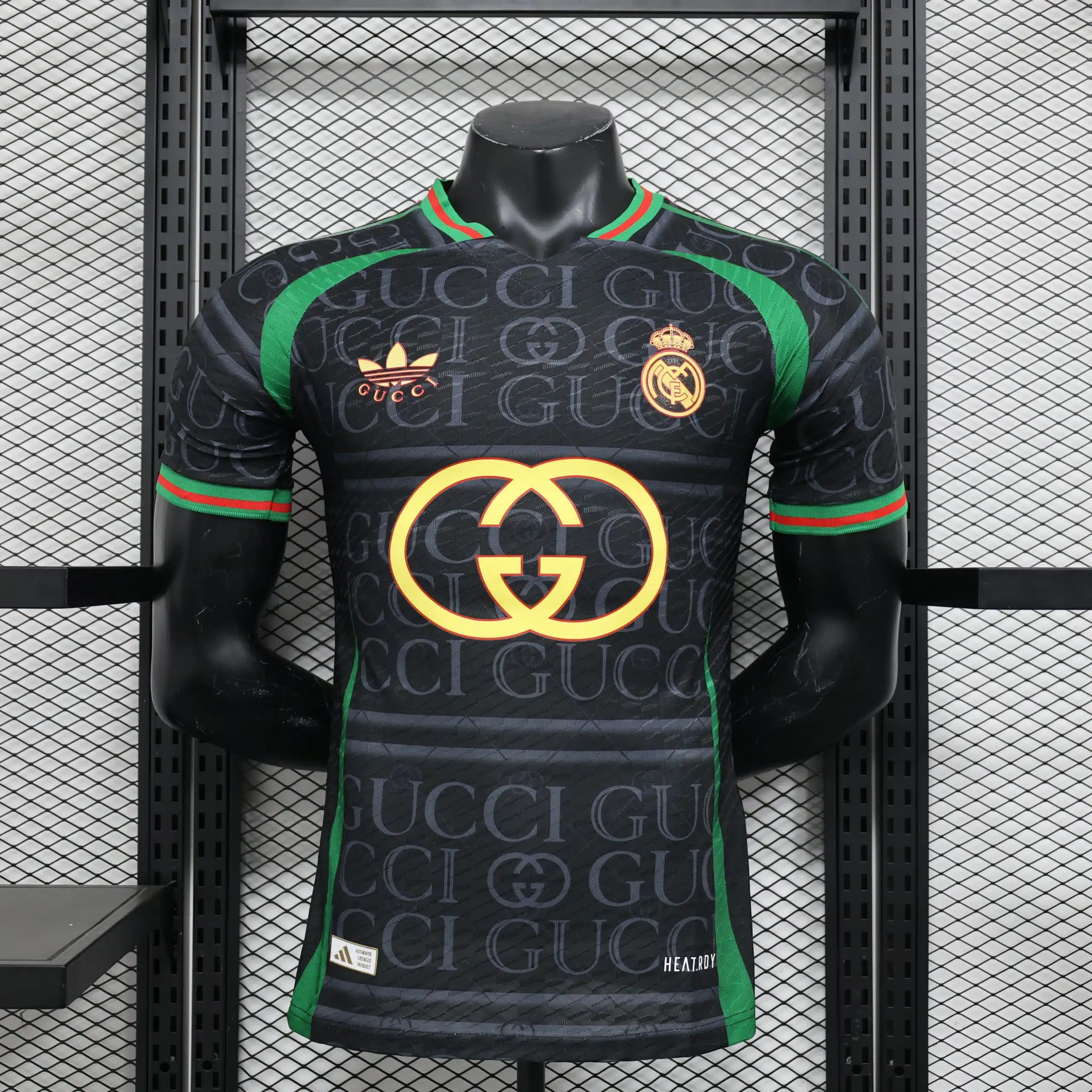 24-25 Real Madrid Black Goal Keeper Player Jersey/24-25皇马黑色守门员球员版