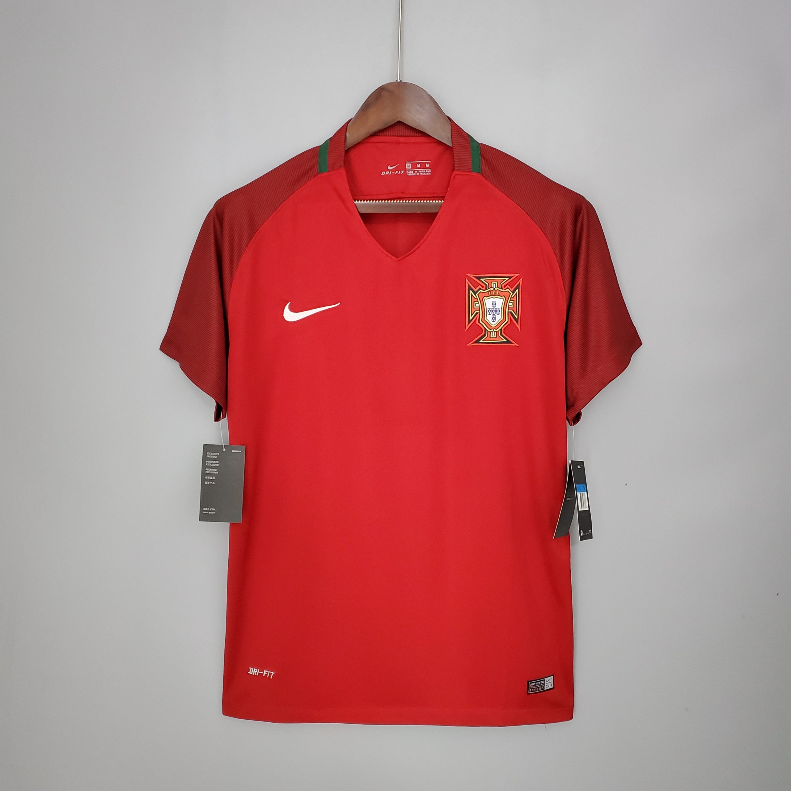 2016 Portugal Home Retro Jersey