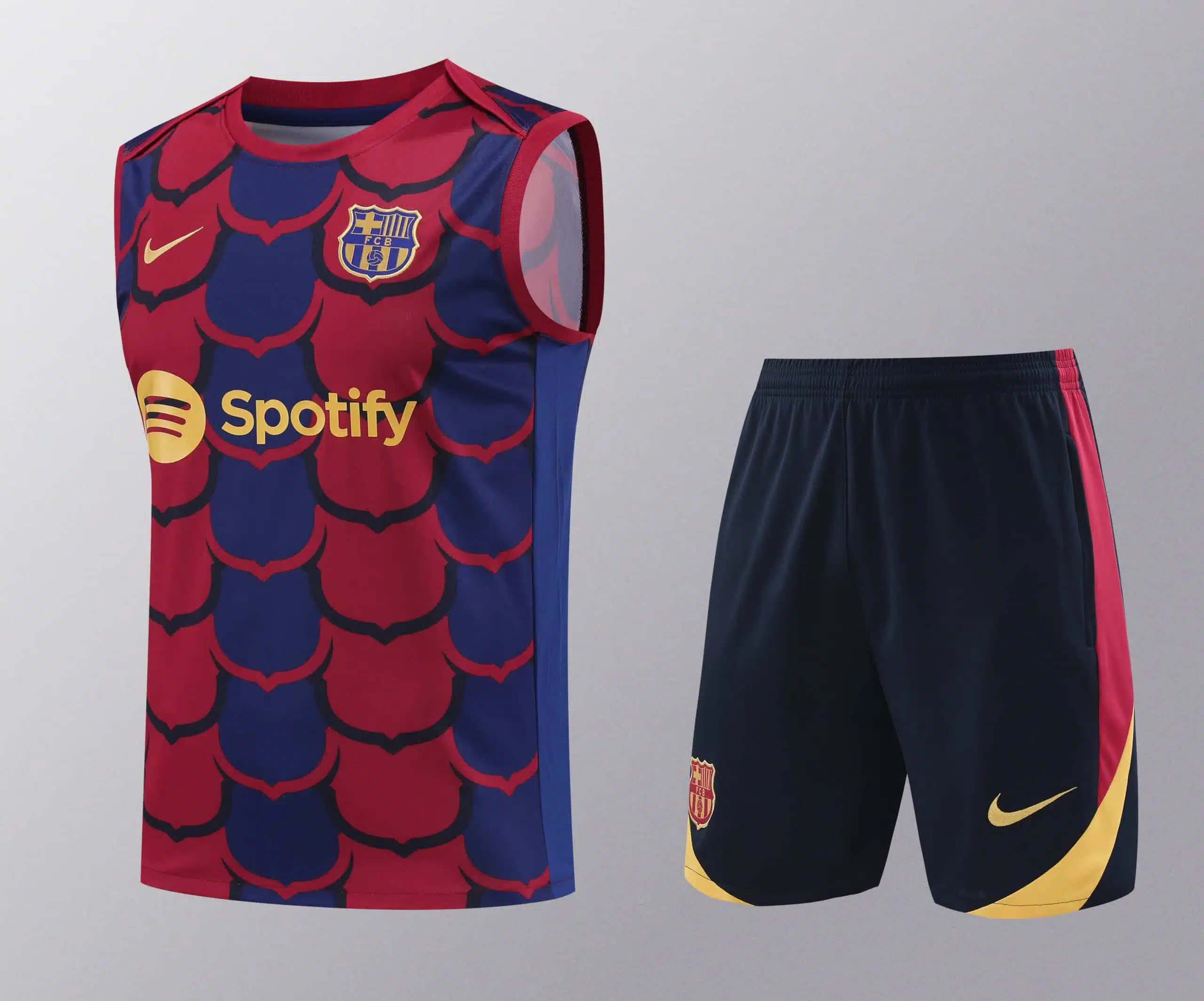 24-25 Barcelona Vest Training  Suit/24-25巴萨背心训练服
