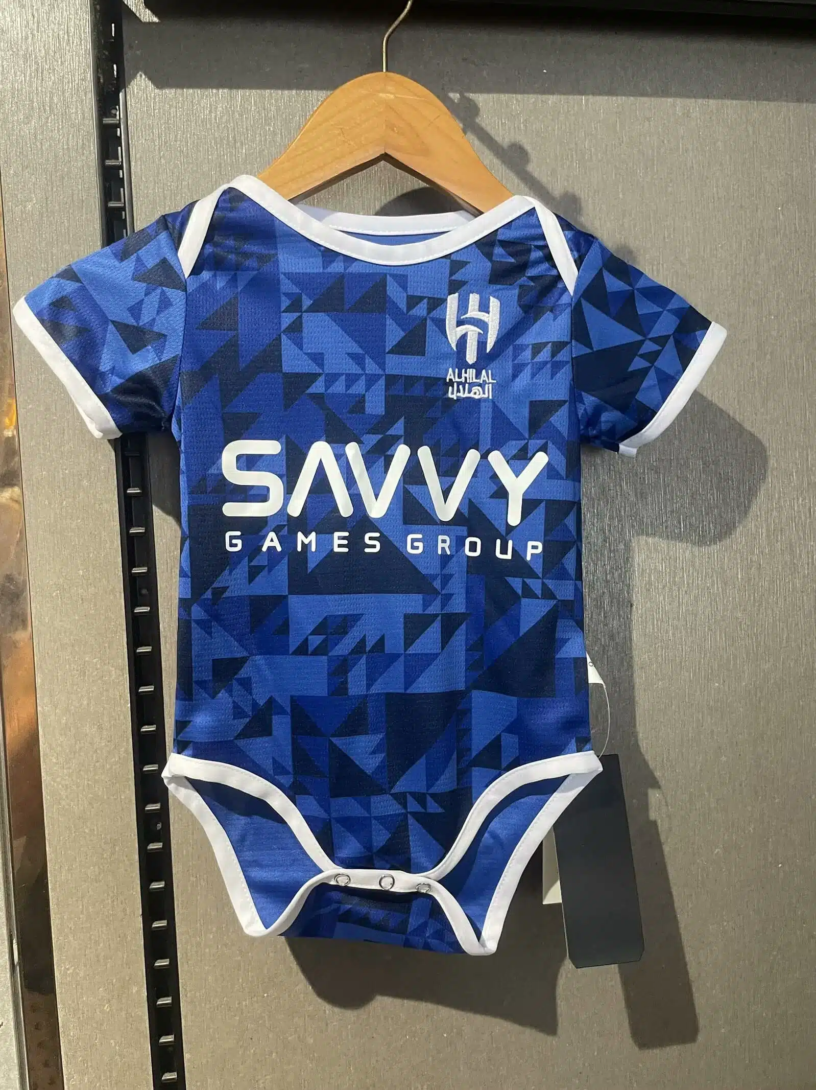 24-25 Al Hilal SFC Home Baby Clothing/24-25利雅得新月婴儿装