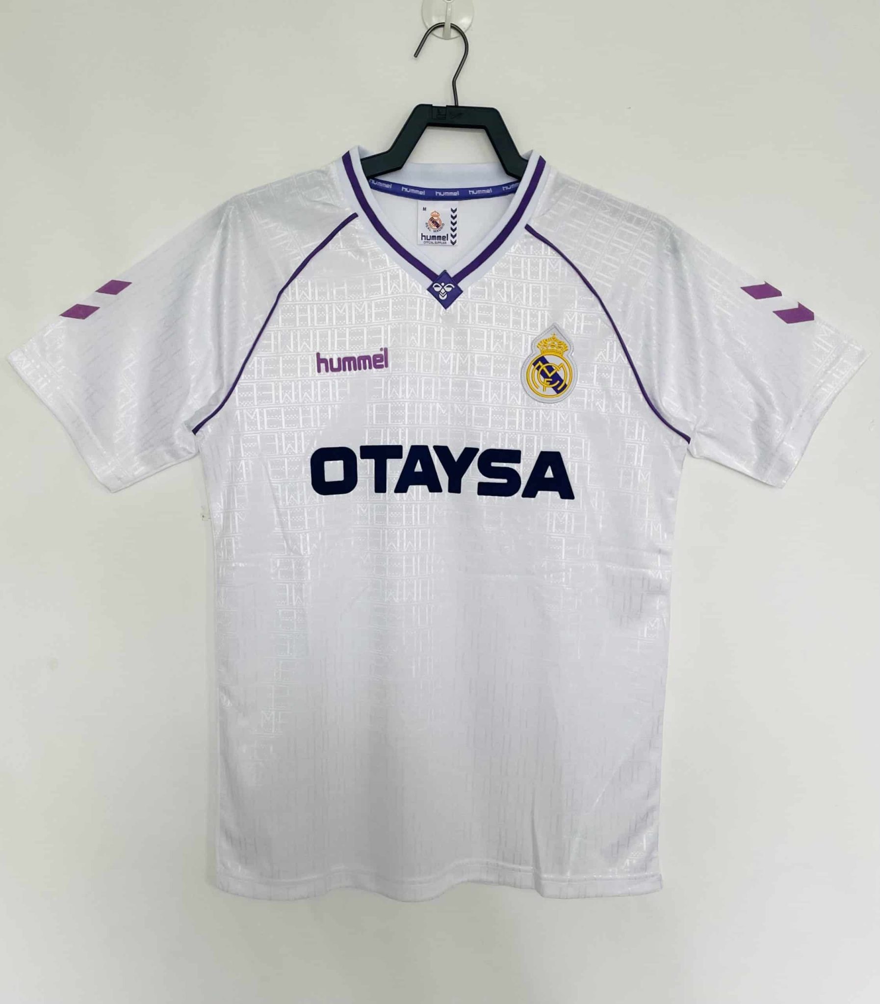 90-92 Real Madrid Home Retro Jersey/90-92皇马主场