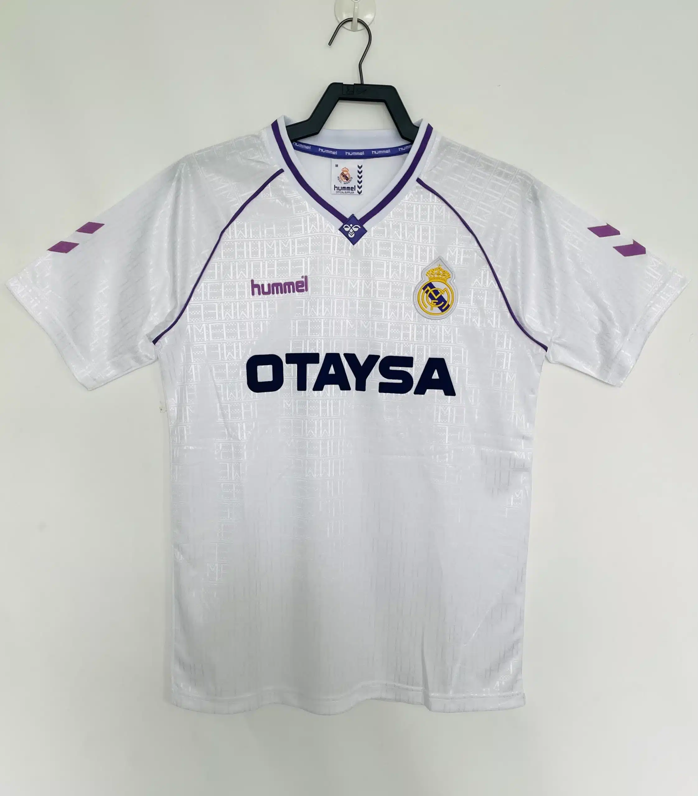 90-92 Real Madrid Home Retro Jersey/90-92皇马主场