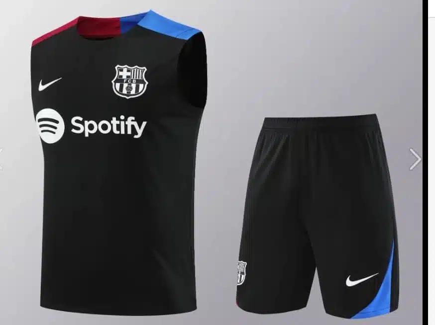 24-25 Barcelona Vest Training  Suit/24-25巴萨背心训练服