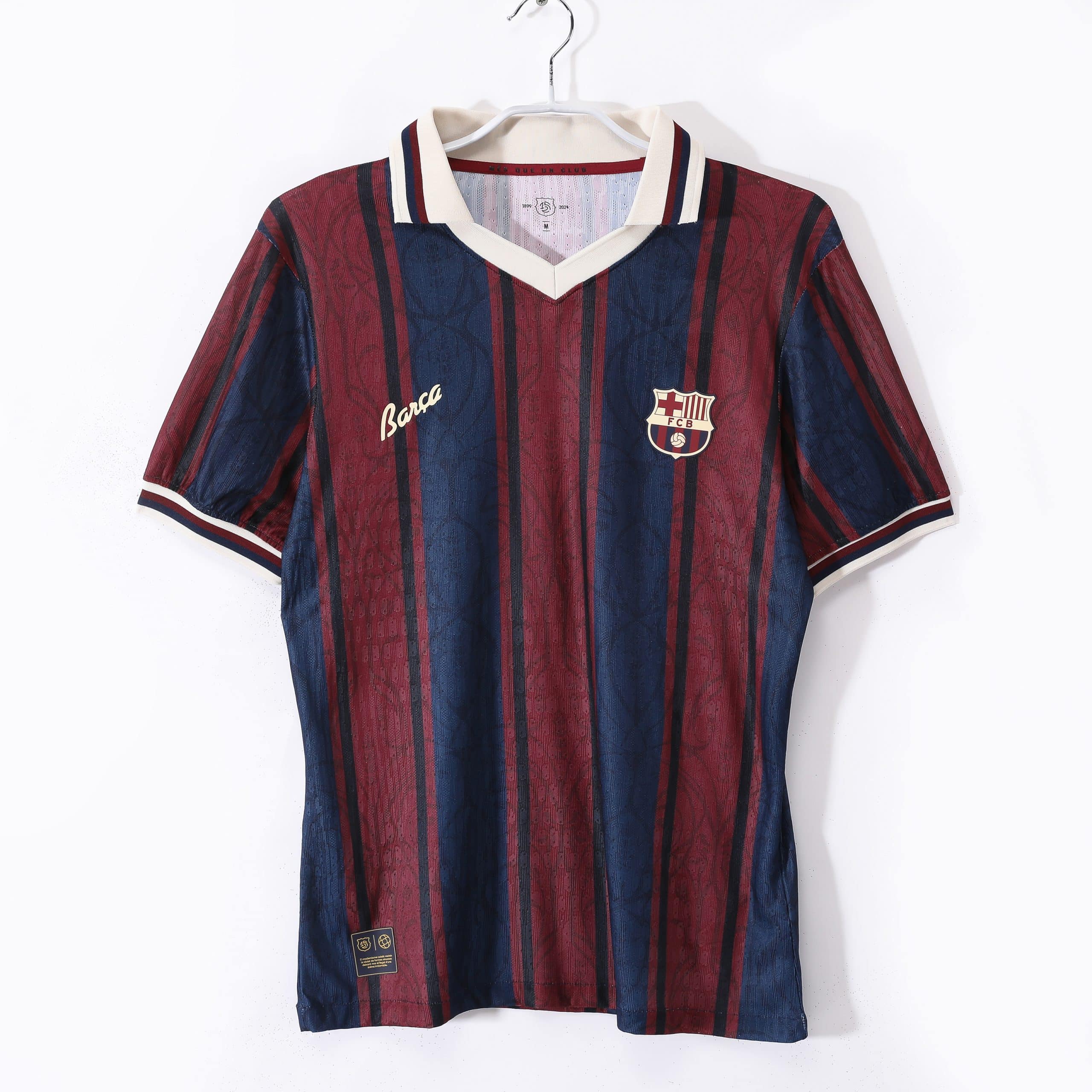 Barcelona 125th Anniversary Edition Home Fans Jersey